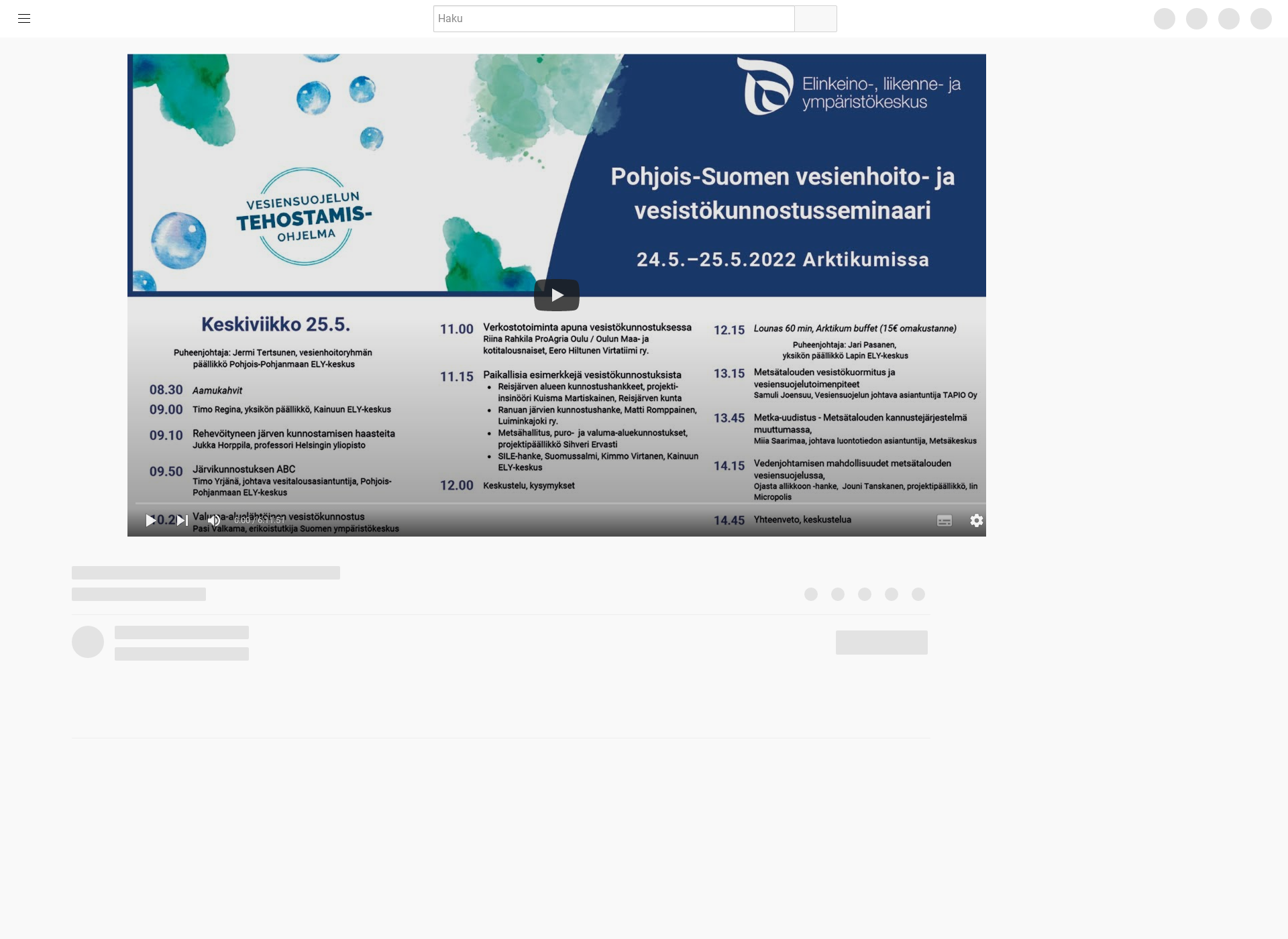 Screenshot for vesistoseminaari.fi