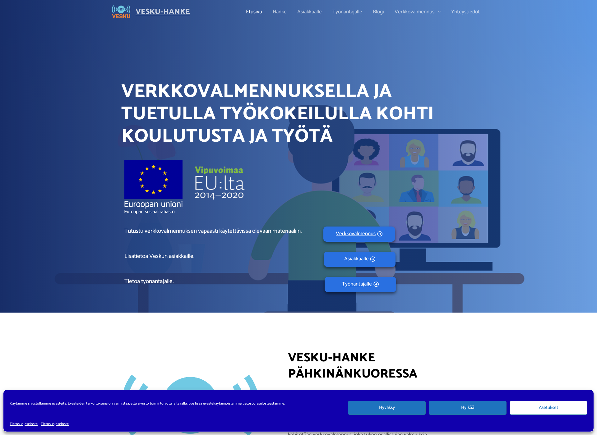 Screenshot for veskuhanke.fi