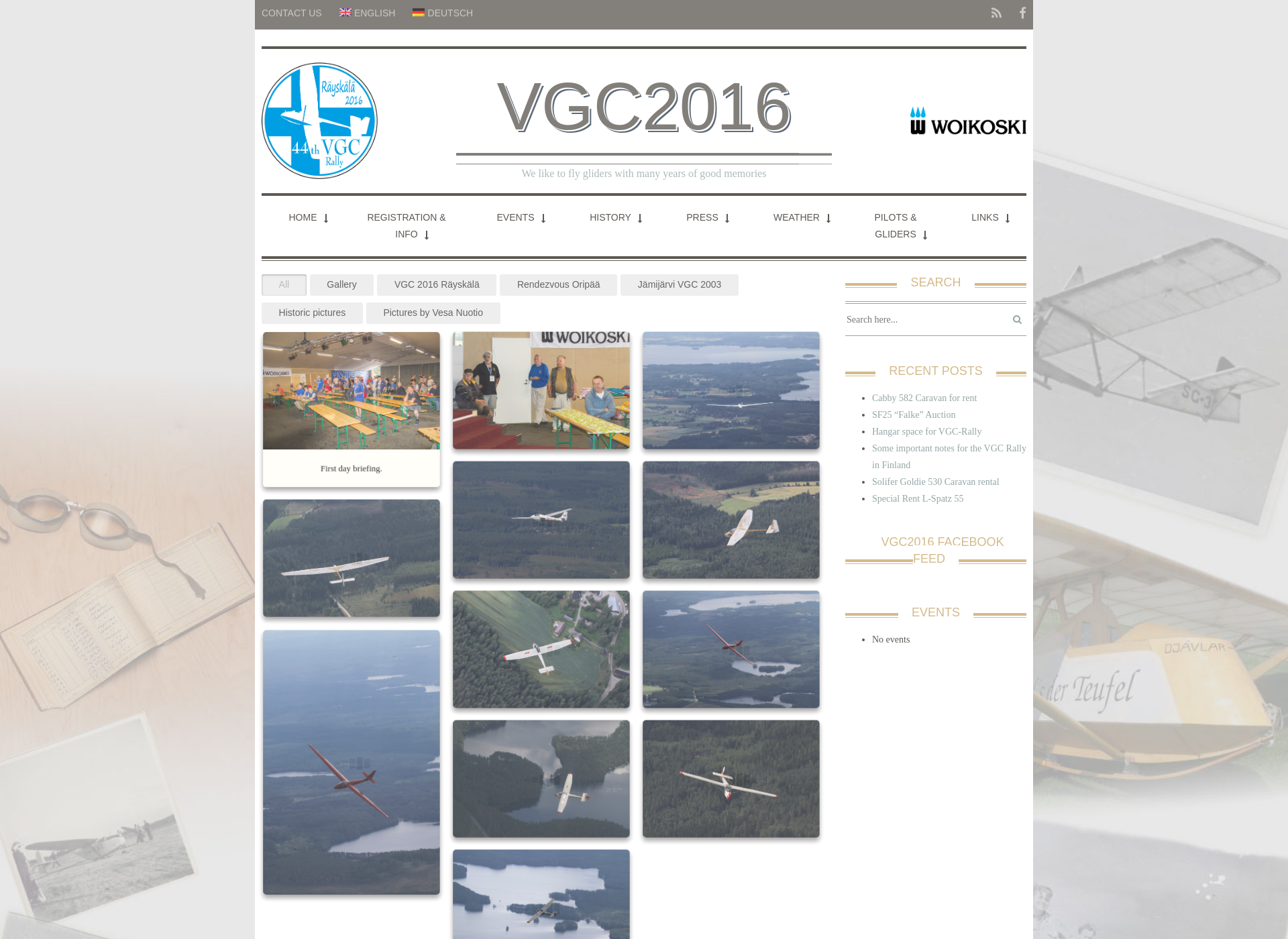 Screenshot for vgc2016.fi