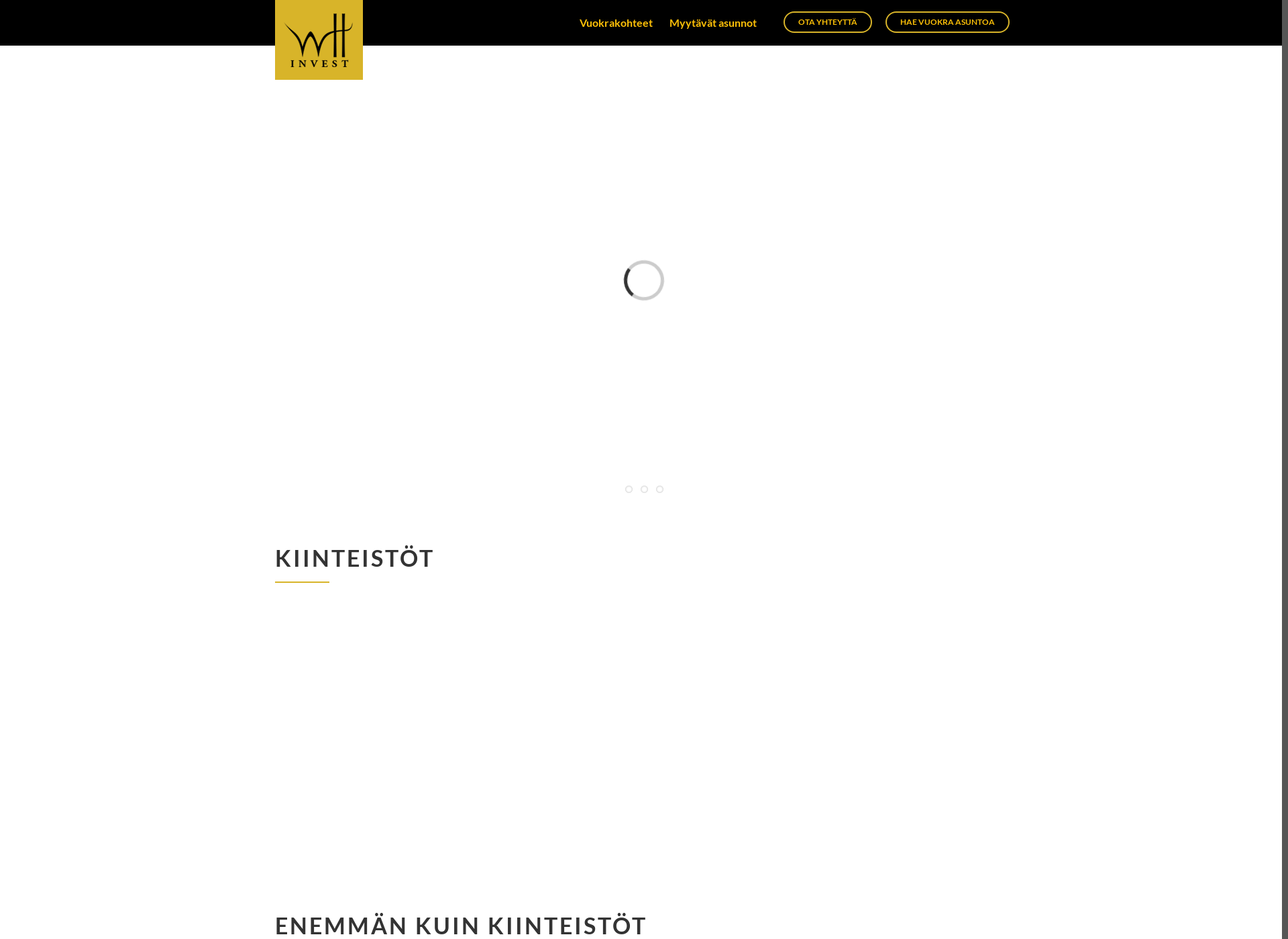 Screenshot for vhinvest.fi