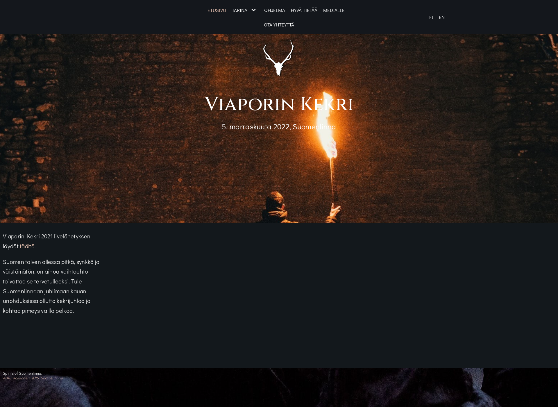 Screenshot for viaporinkekri.fi