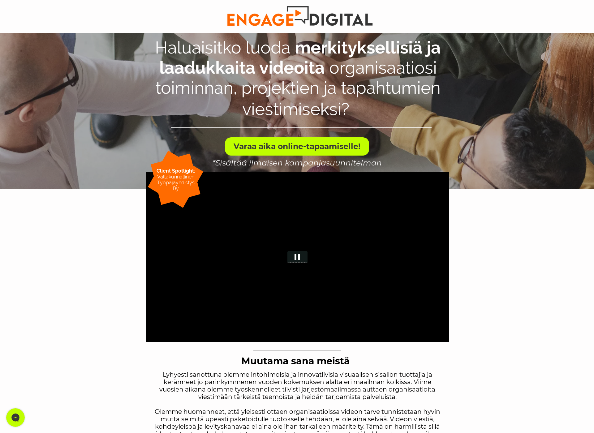 Screenshot for videomarketing.fi