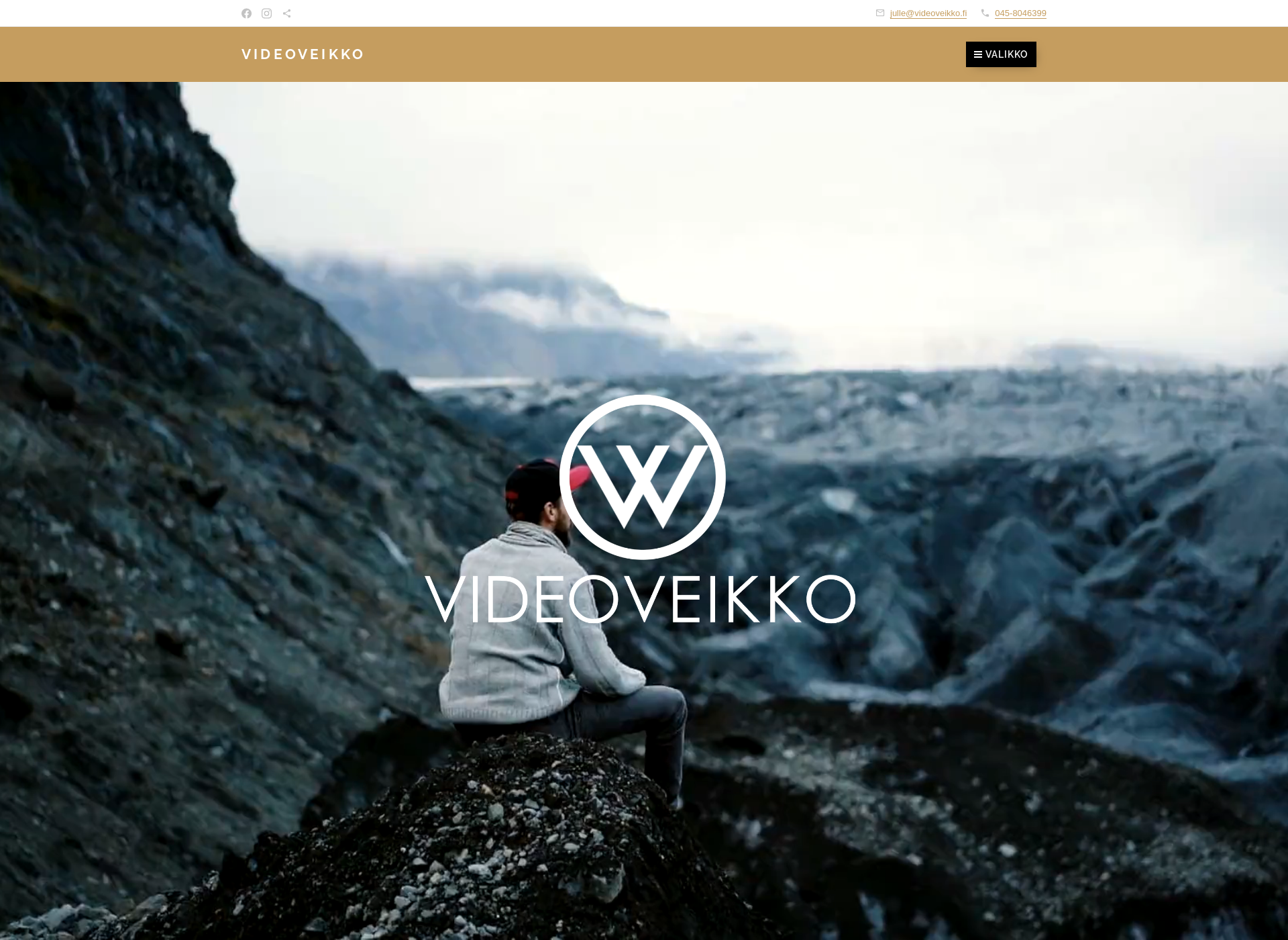 Skärmdump för videoveikko.fi