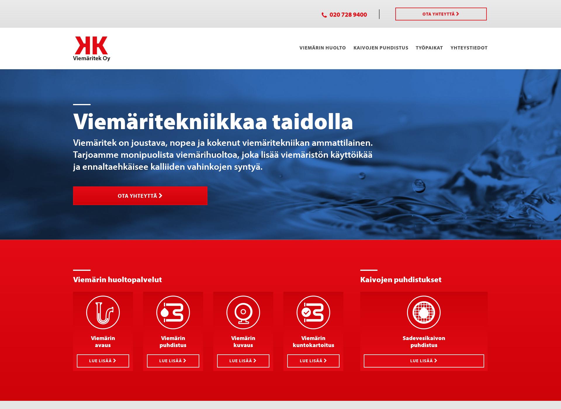 Screenshot for viemaritekniikka.fi