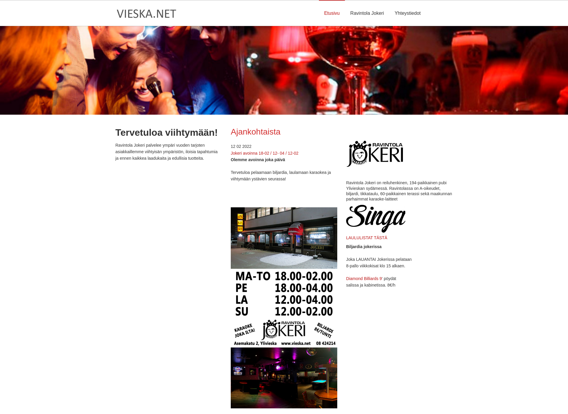 Screenshot for vieska.net