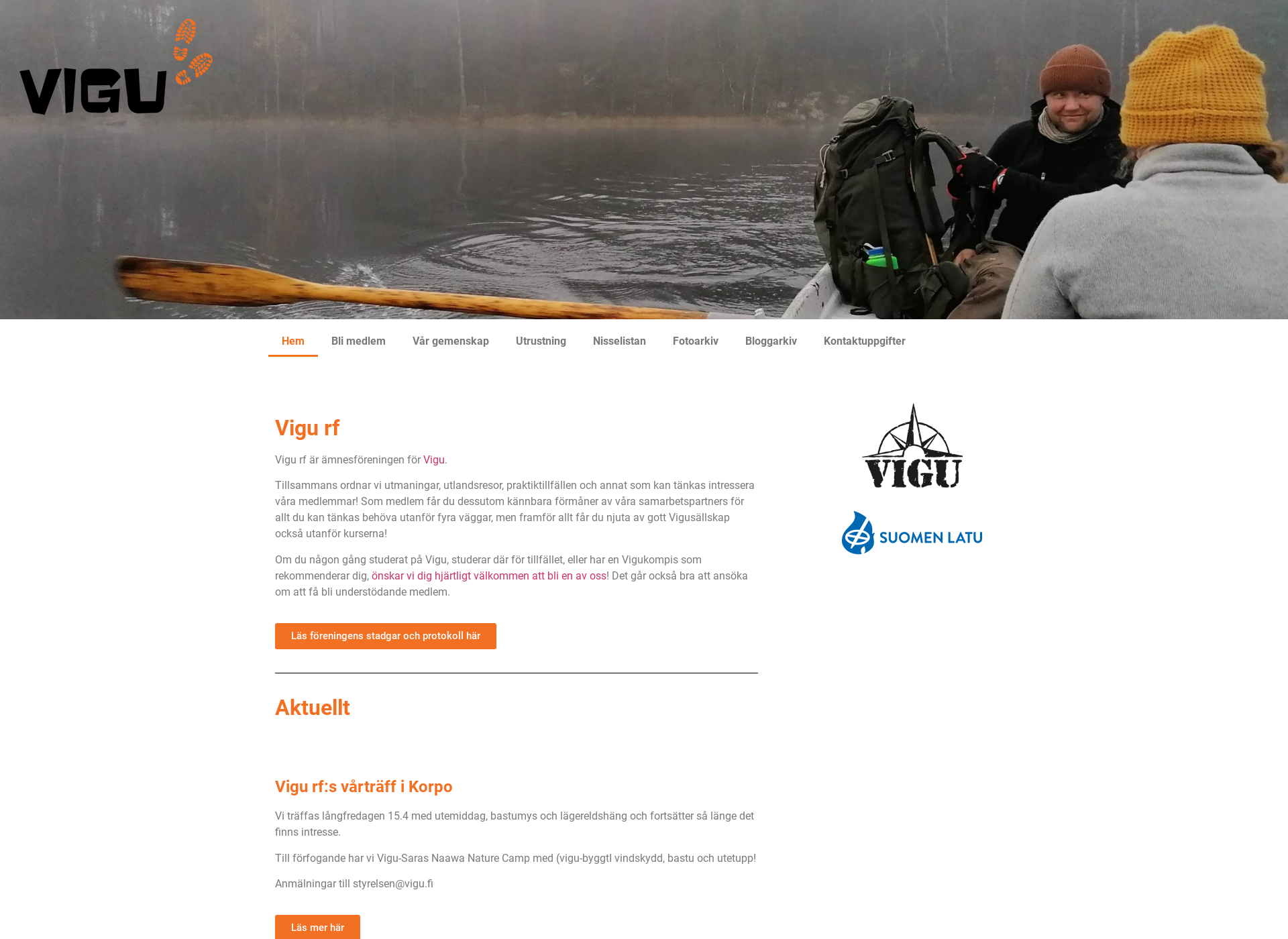 Screenshot for vigu.fi