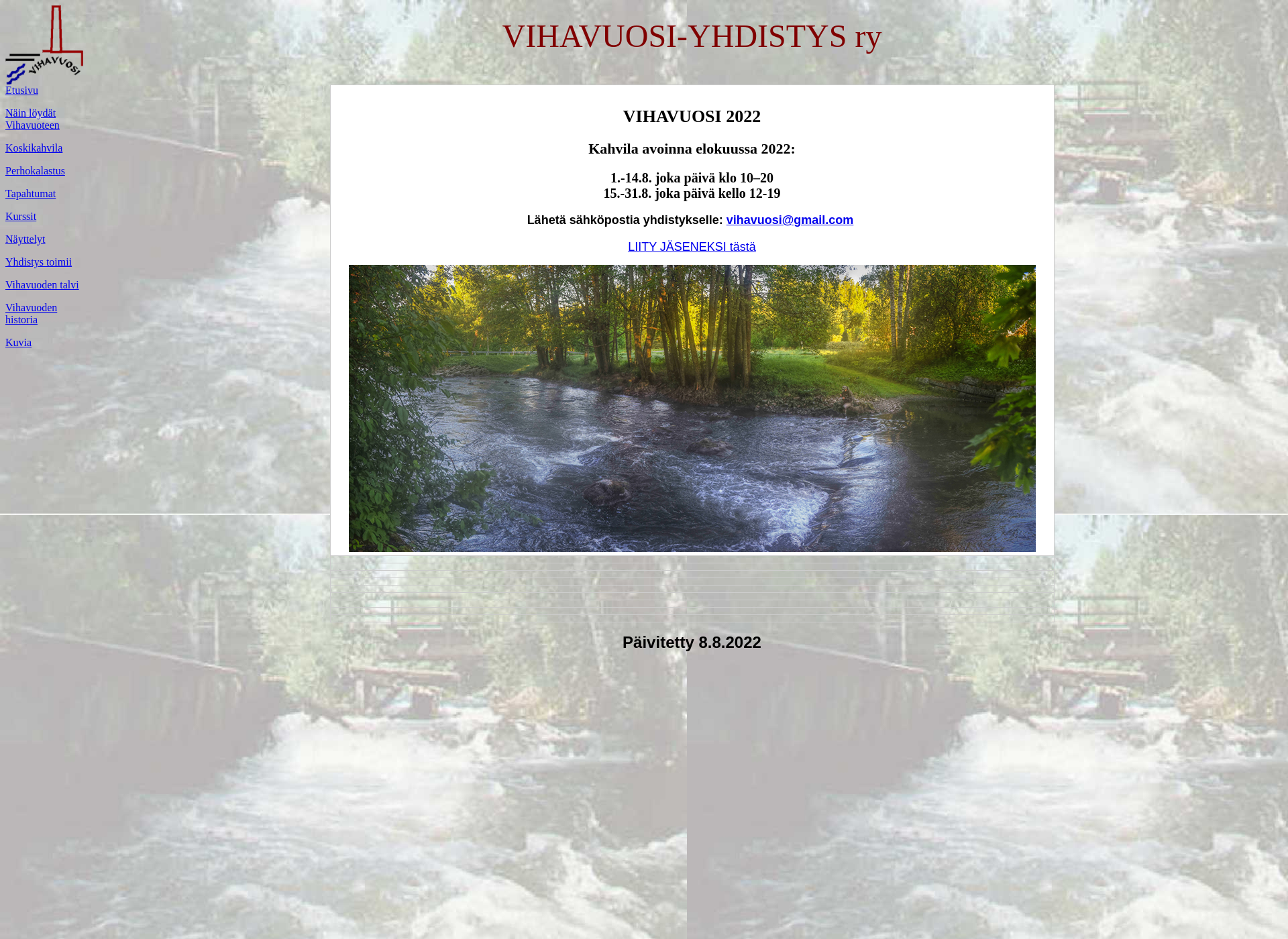 Screenshot for vihavuosi.fi