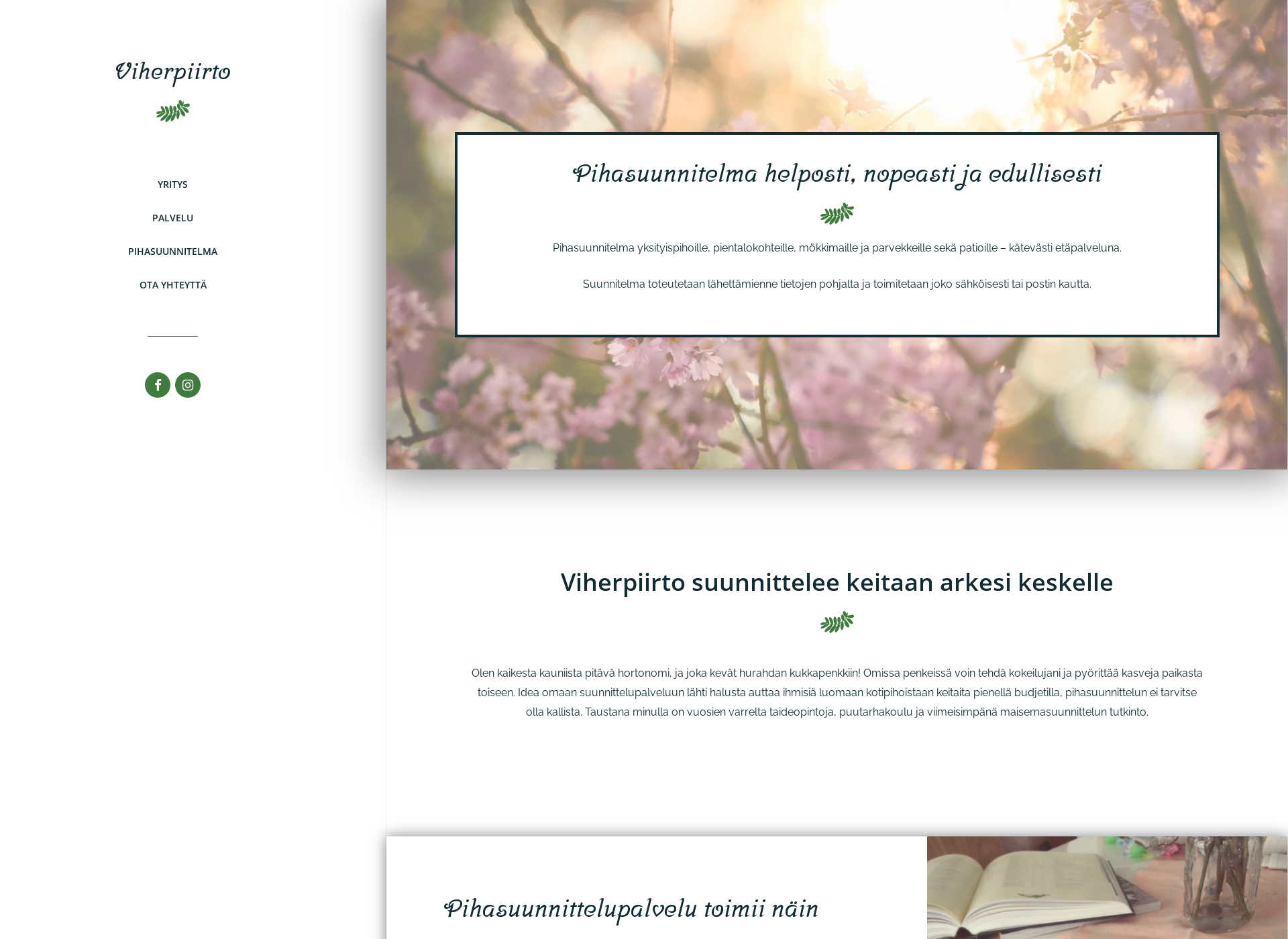 Screenshot for viherpiirto.fi