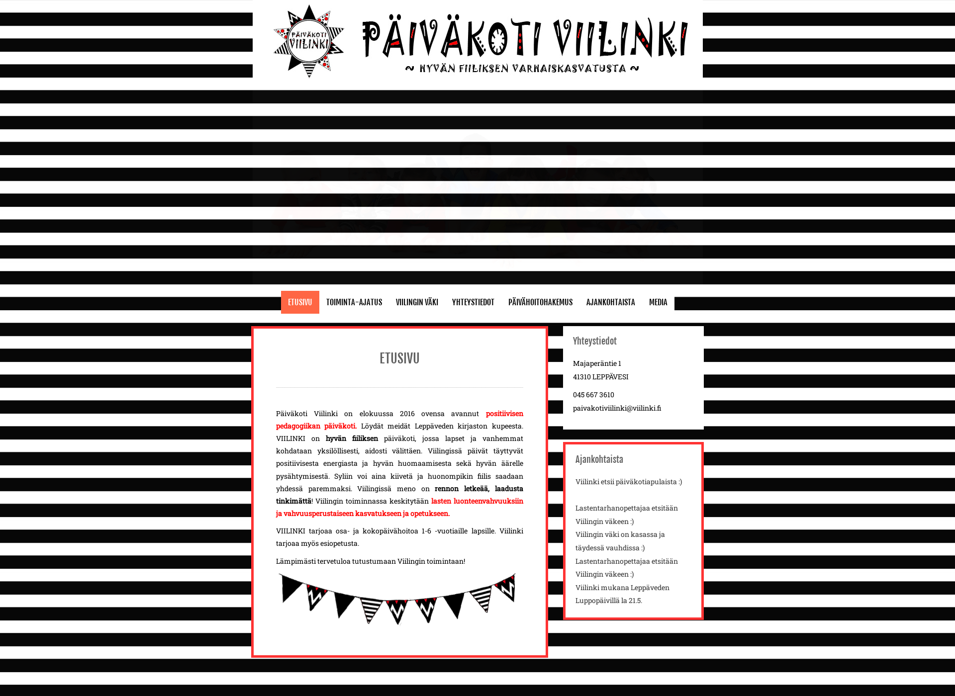 Screenshot for viilinki.fi