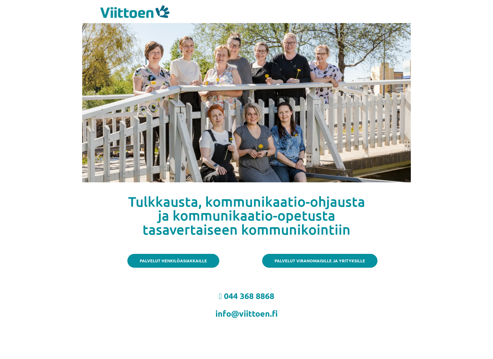 Screenshot for viittoen.fi