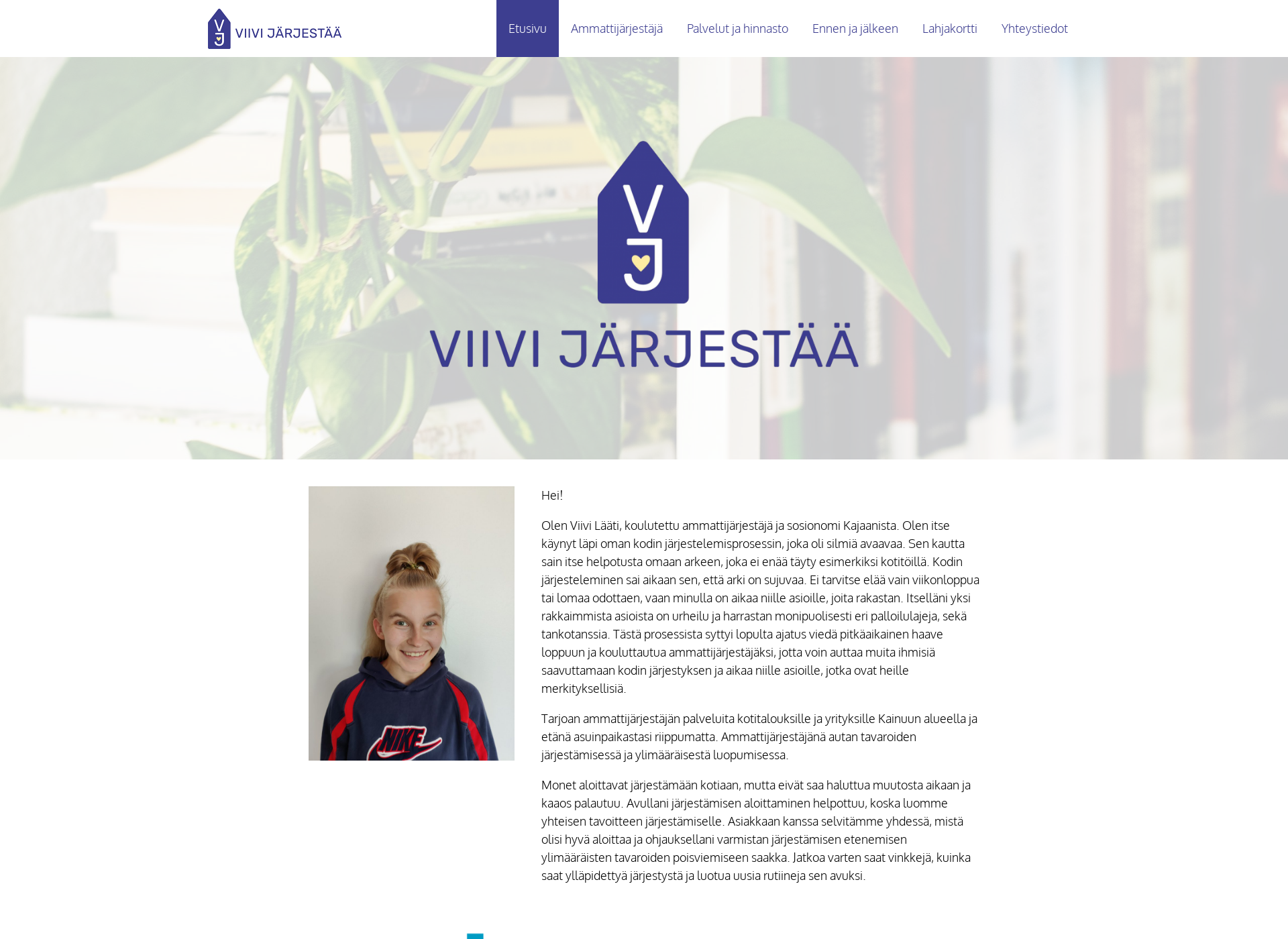 Screenshot for viivijarjestaa.fi