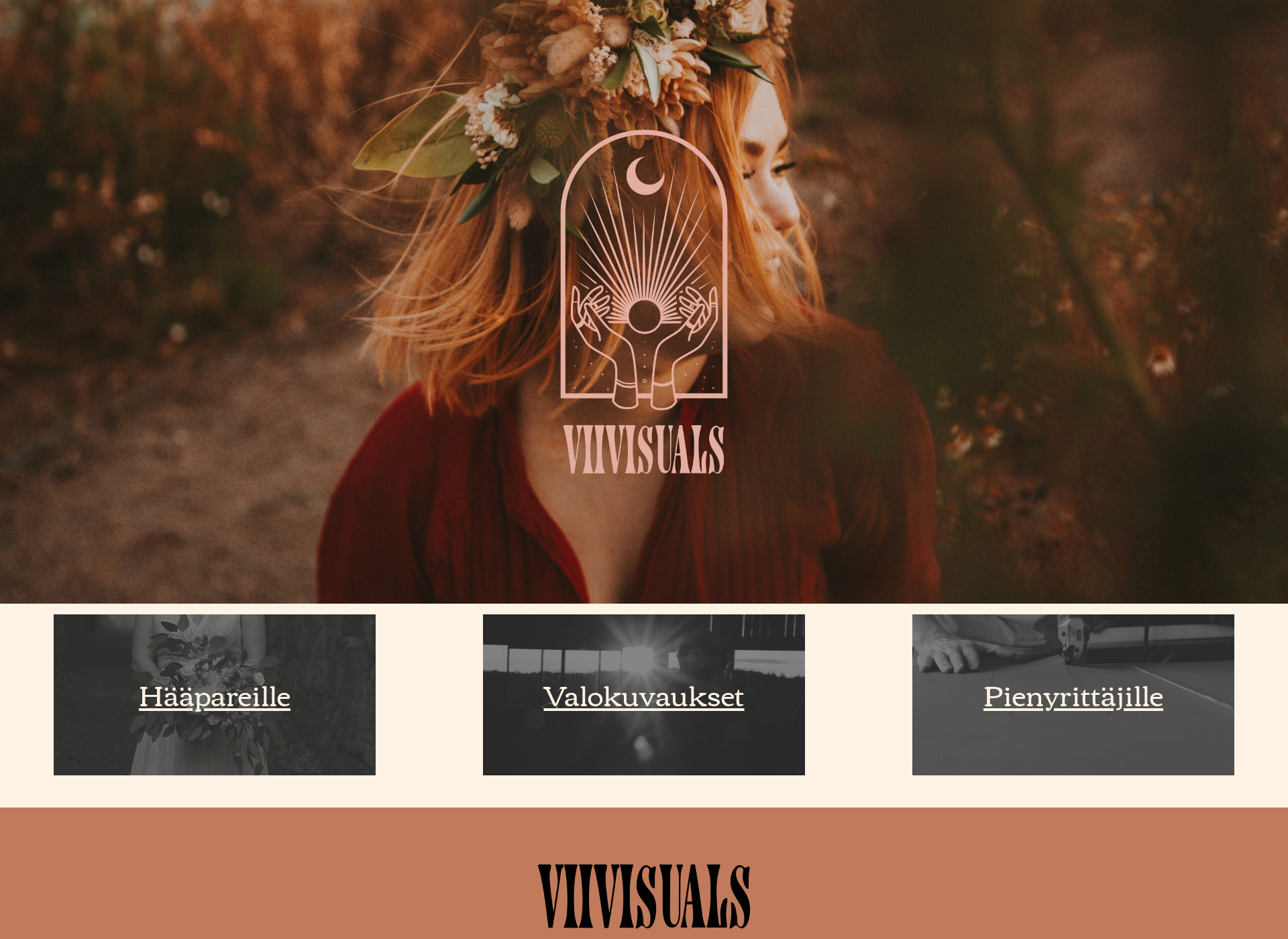 Screenshot for viivisuals.fi