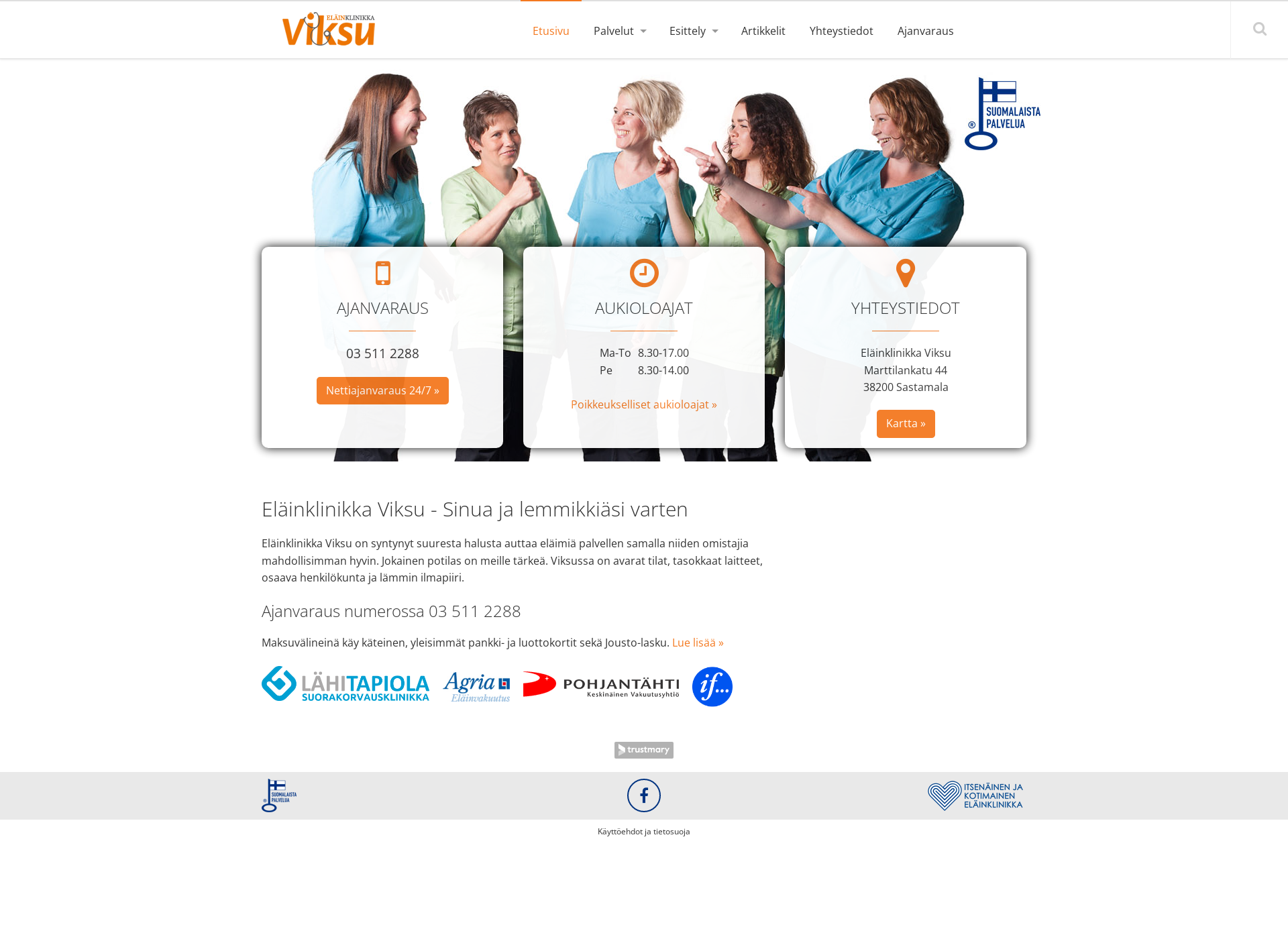 Screenshot for viksu.net