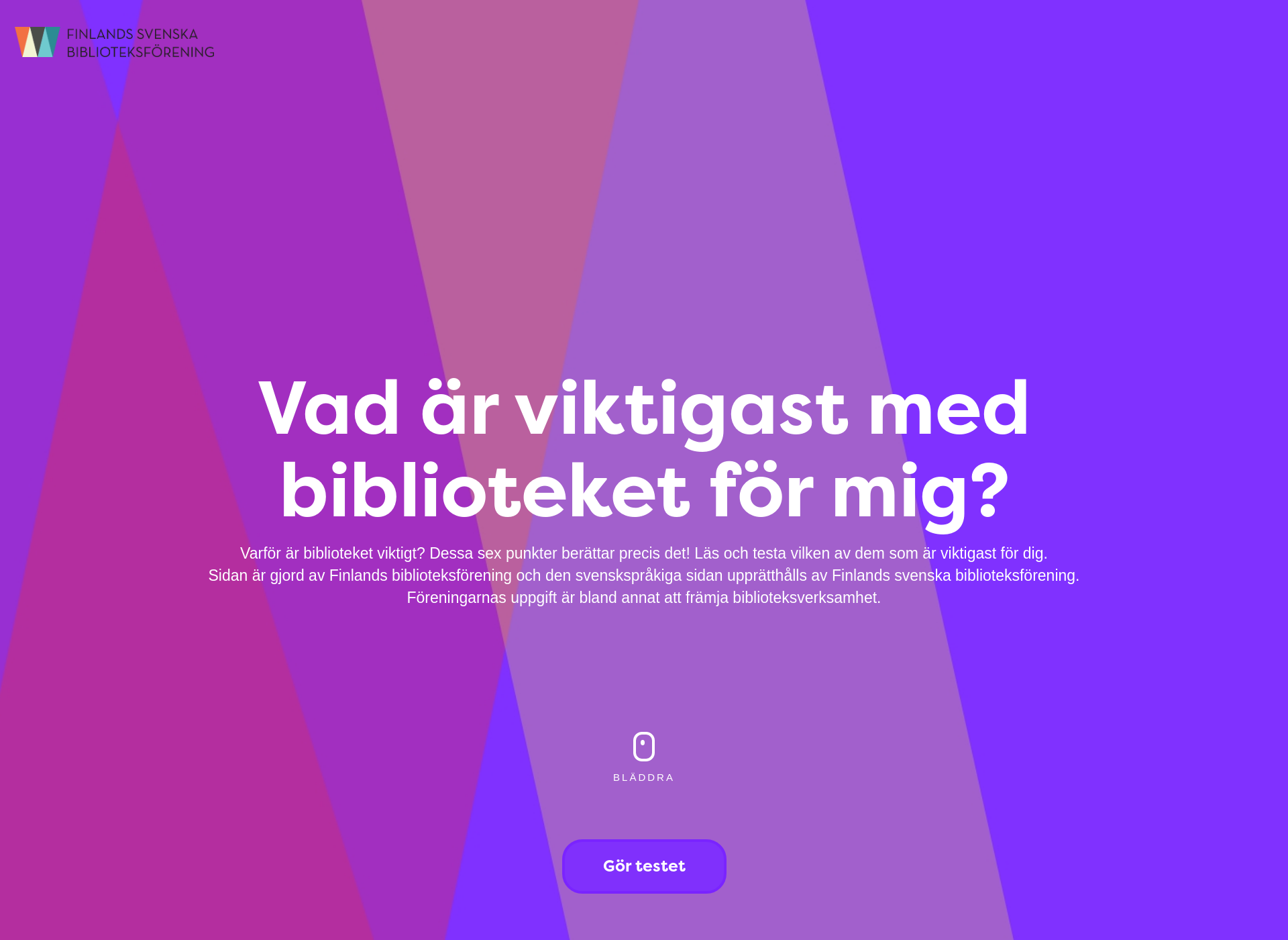 Screenshot for viktigastmedbiblioteket.fi