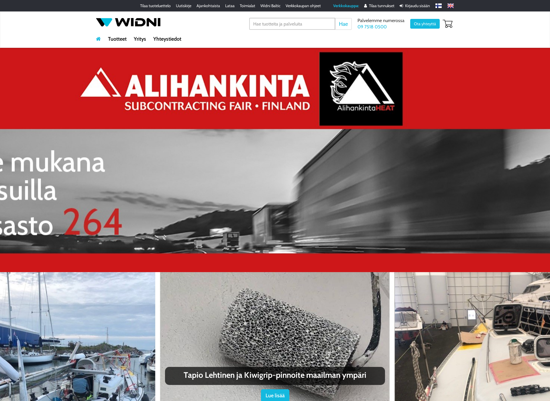 Screenshot for vilkkupaneeli.fi