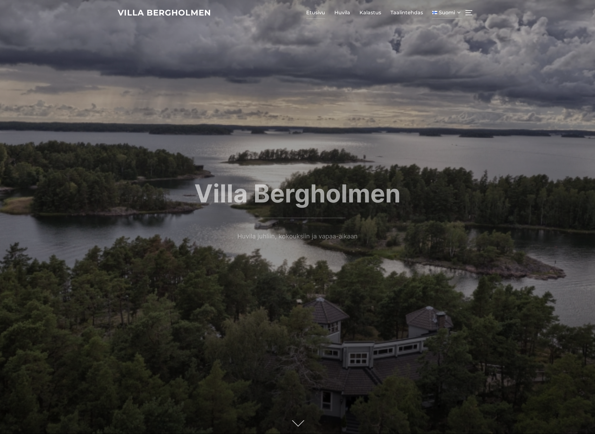 Screenshot for villabergholmen.fi