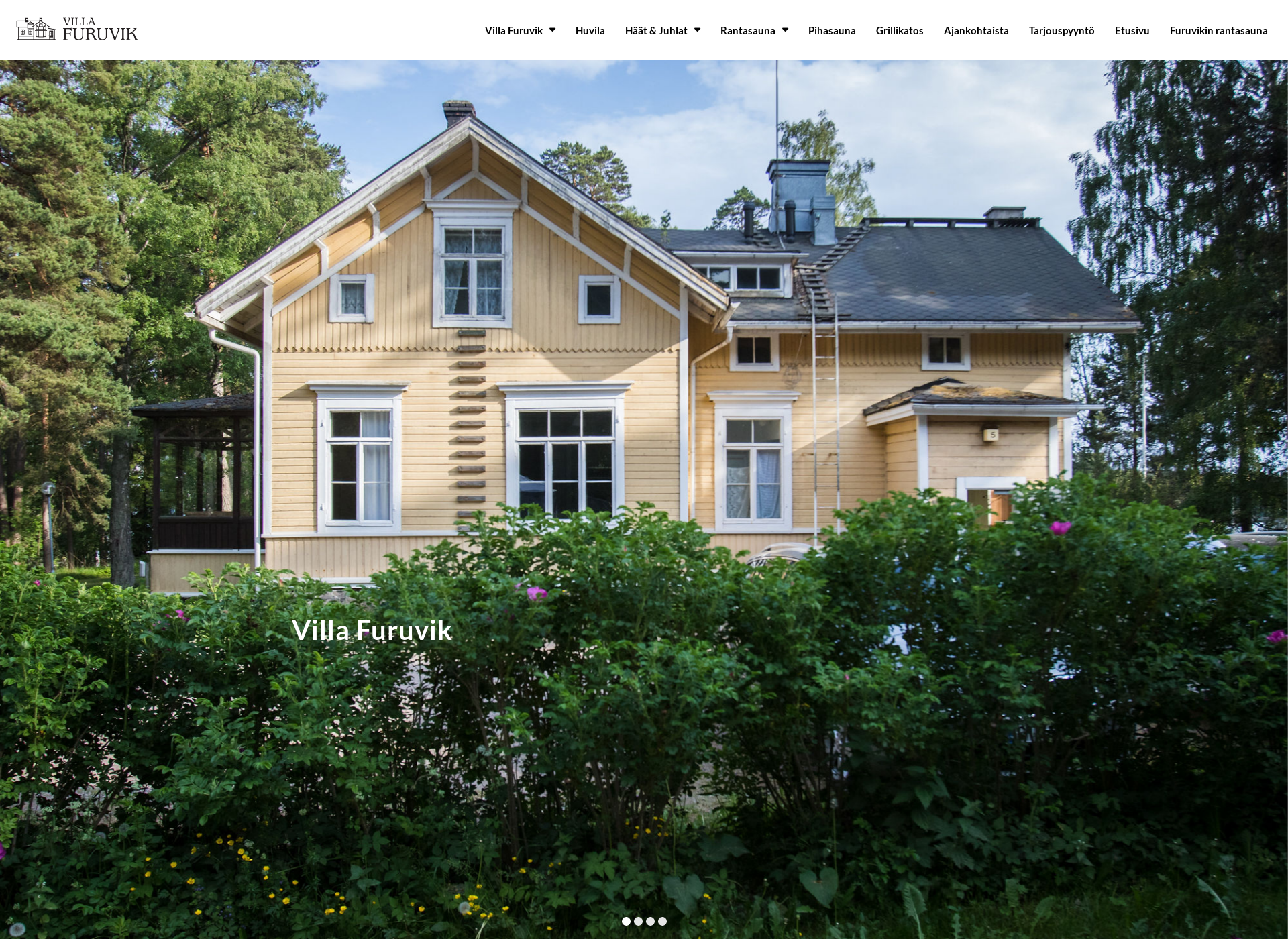 Screenshot for villafuruvik.fi