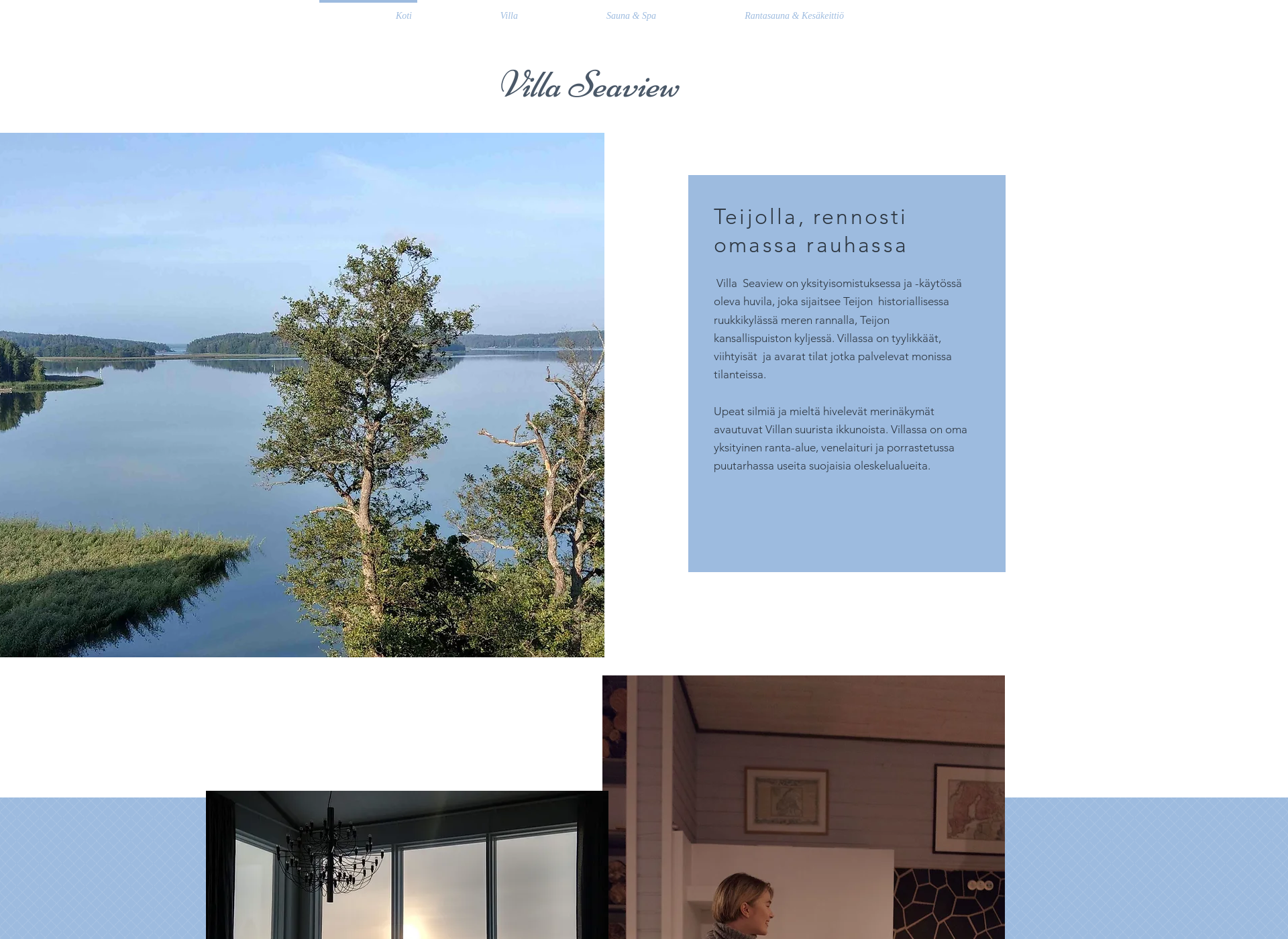 Screenshot for villaseaview.fi