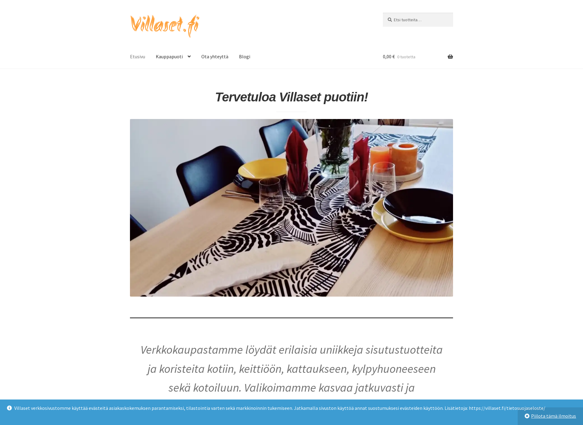 Screenshot for villaset.fi