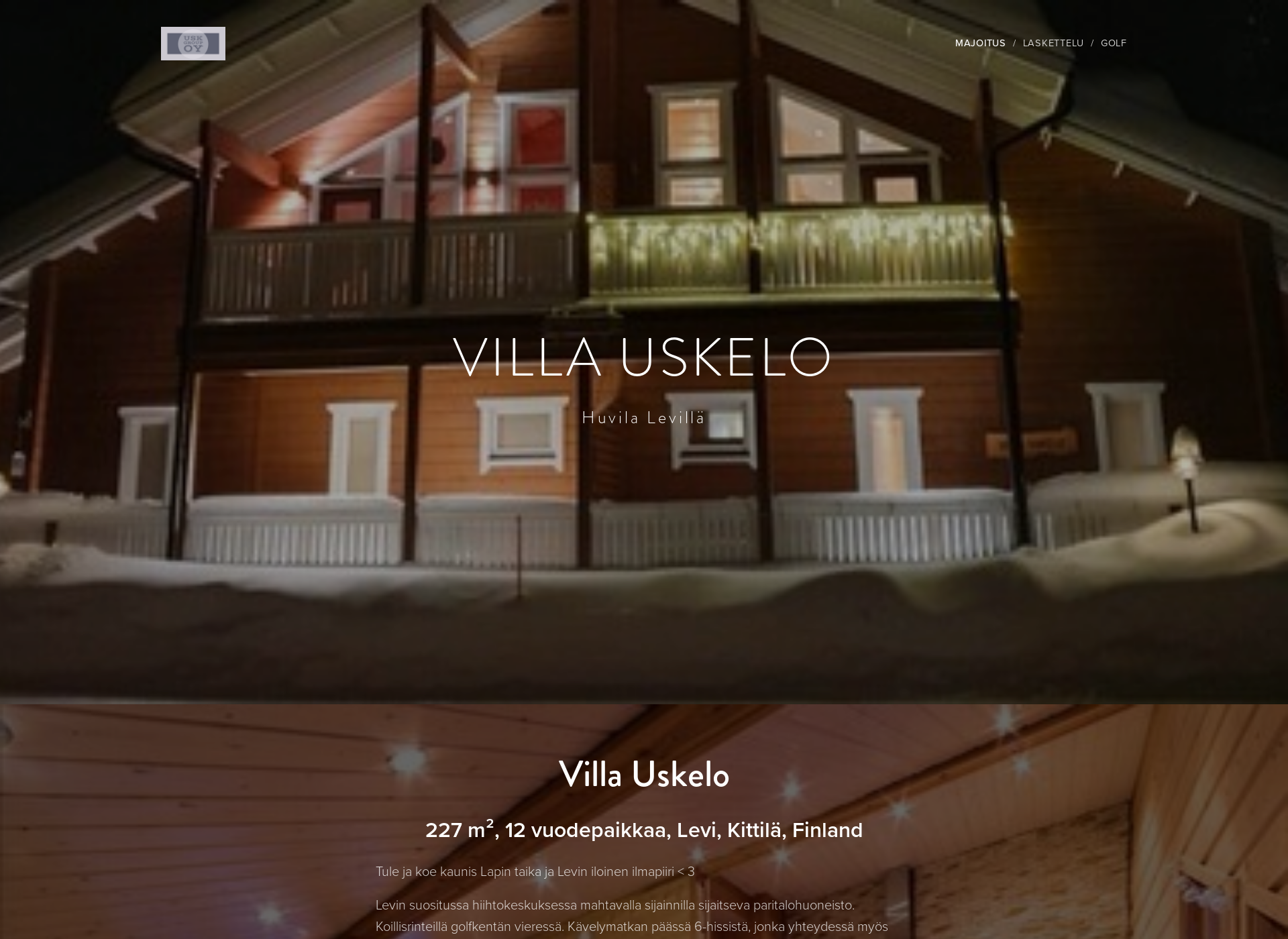 Screenshot for villauskelo.fi