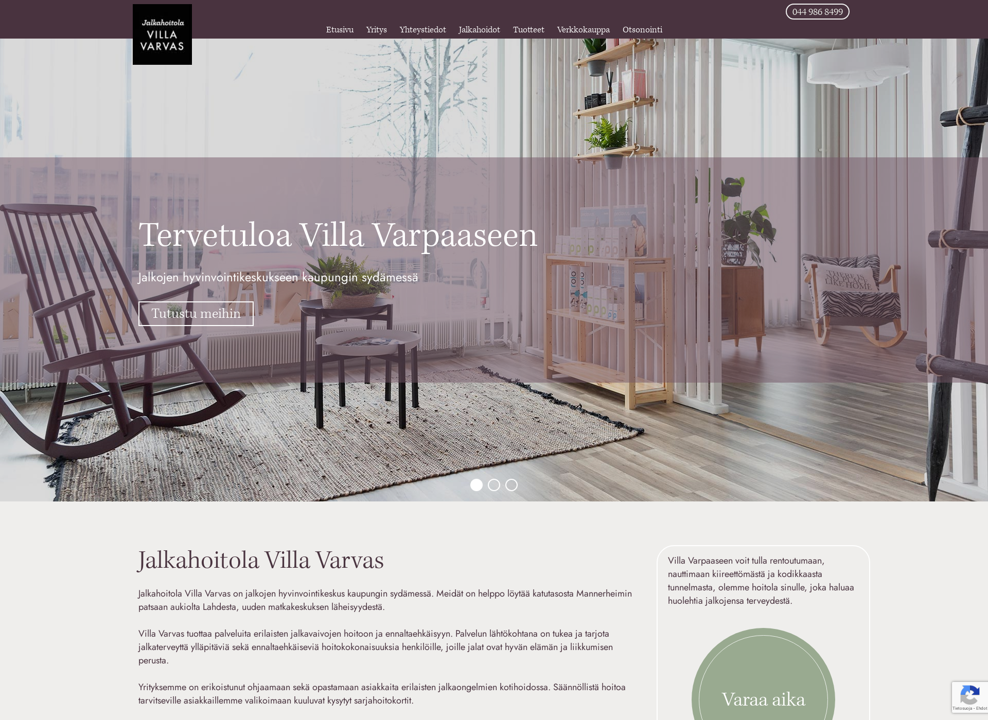 Screenshot for villavarvas.fi