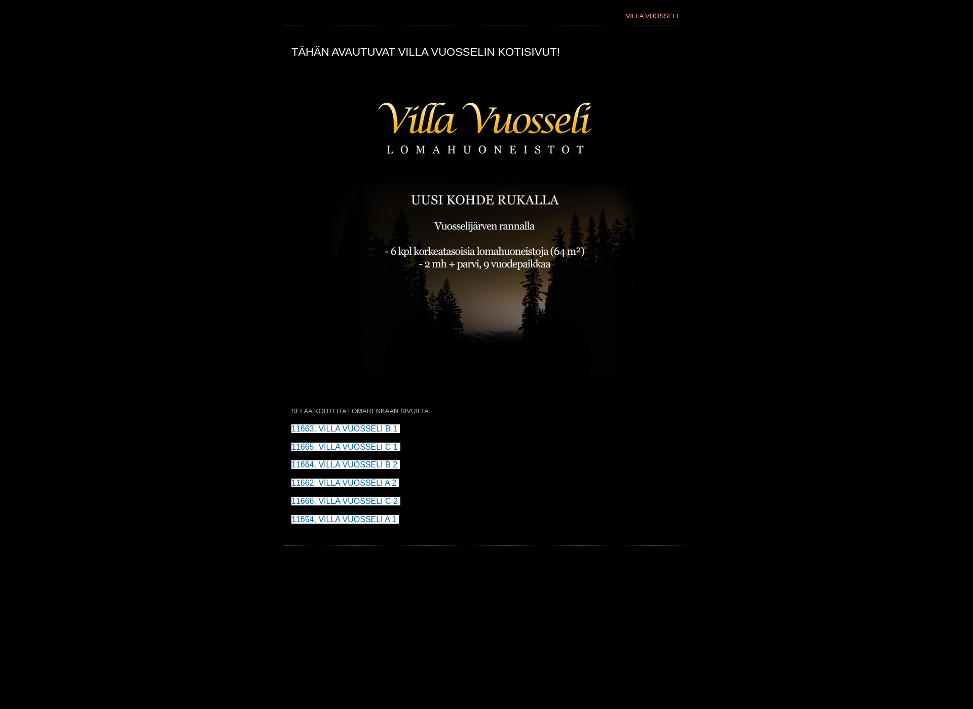 Screenshot for villavuosseli.fi