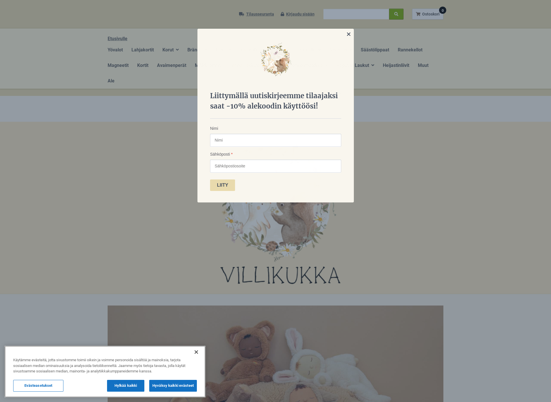 Screenshot for villikukka.fi