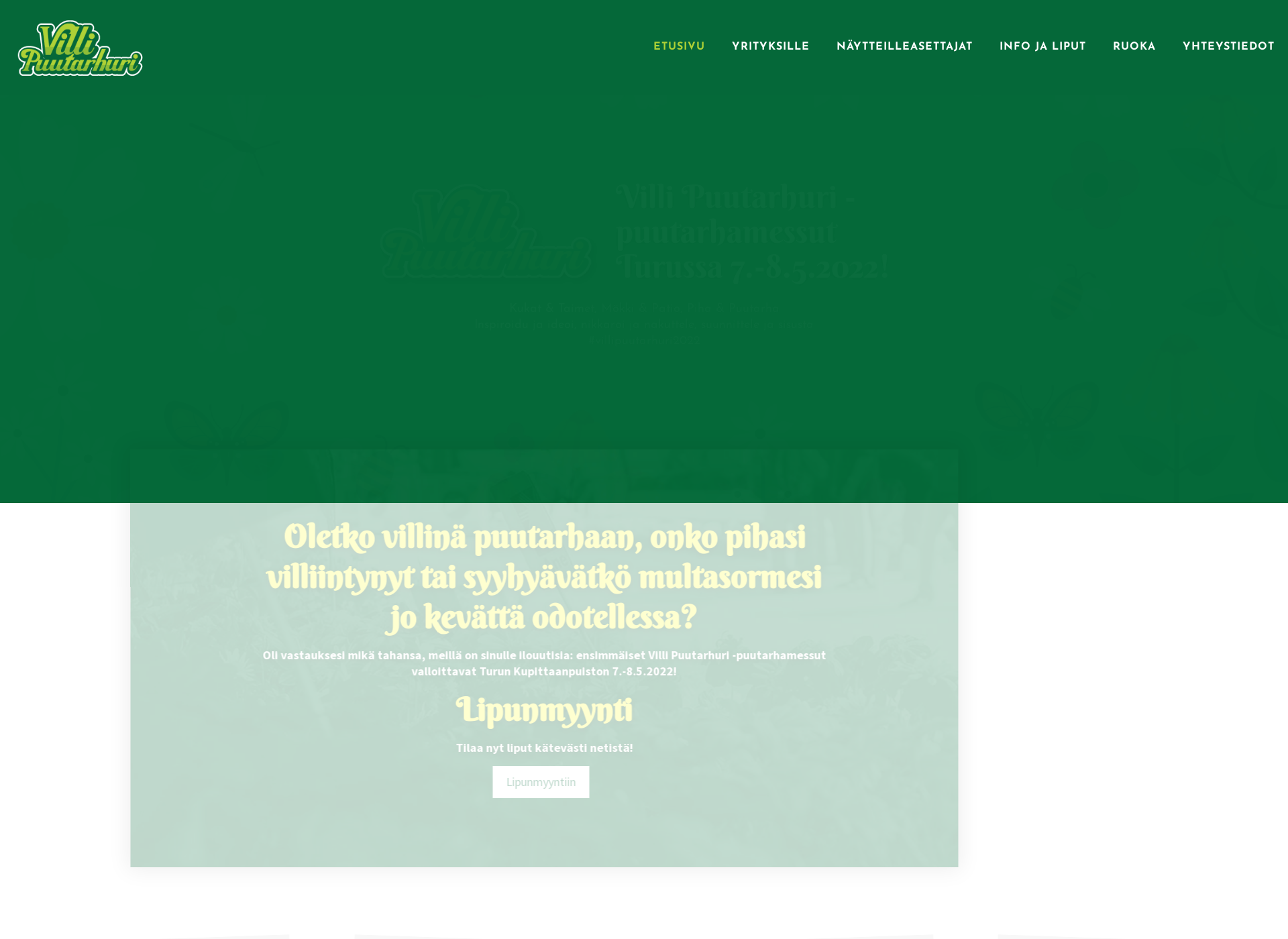 Screenshot for villipuutarhuri.fi