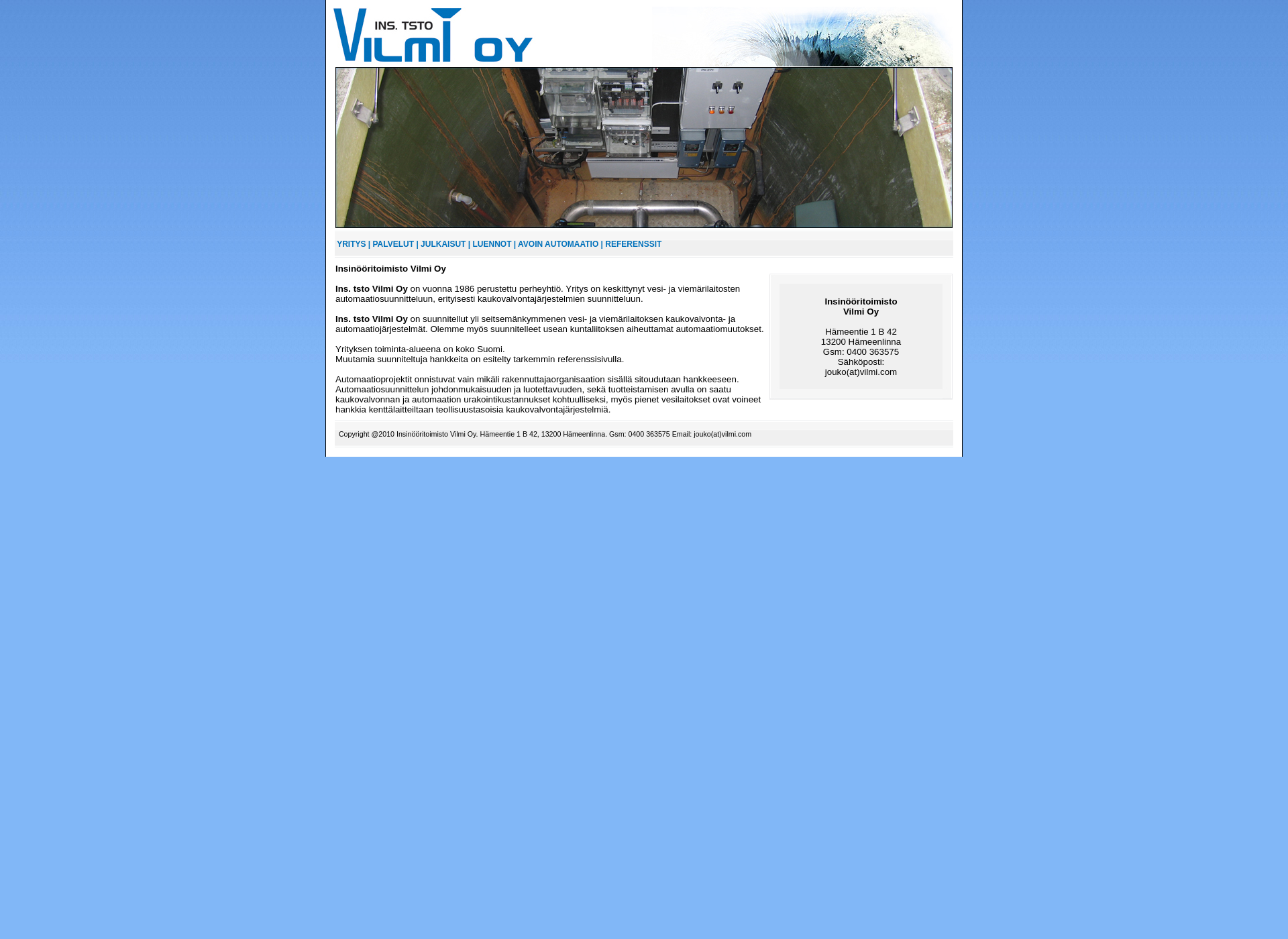 Screenshot for vilmi.com