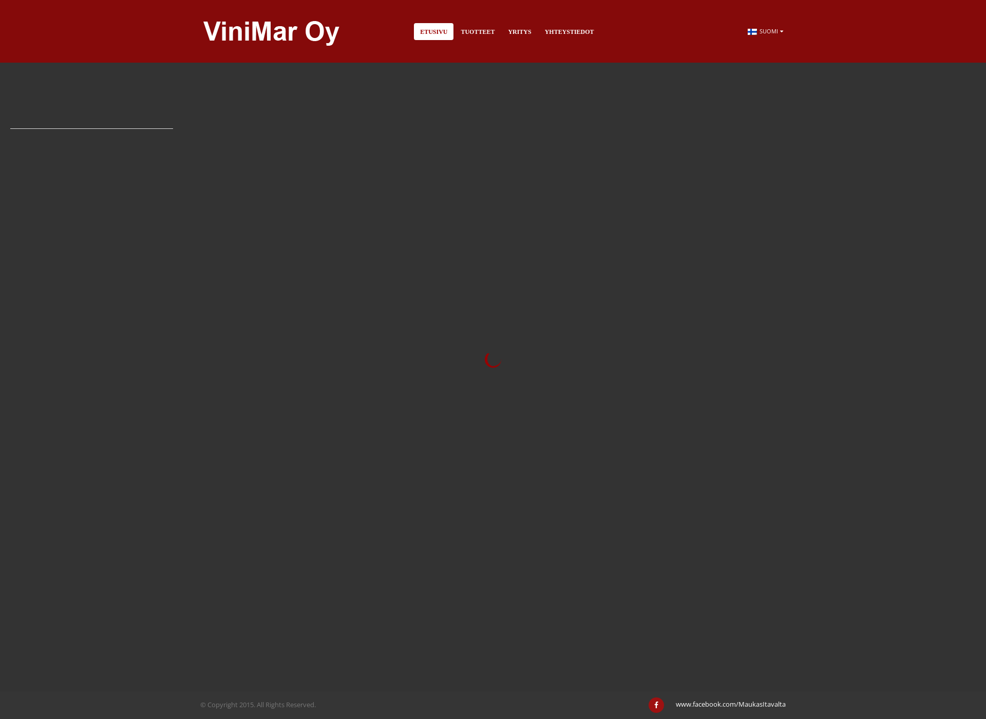 Screenshot for vinimar.fi