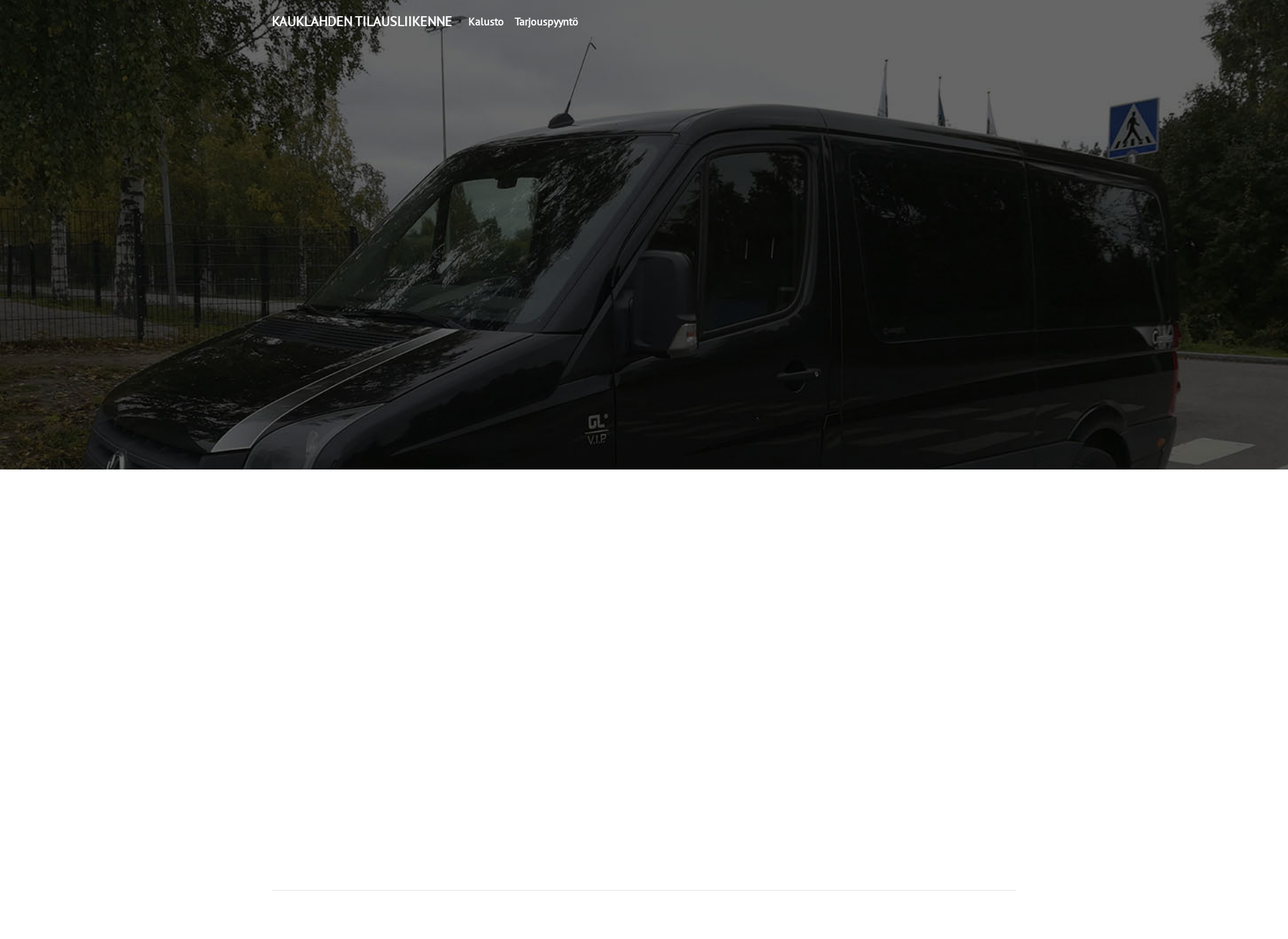 Screenshot for vip-taksibussi.fi