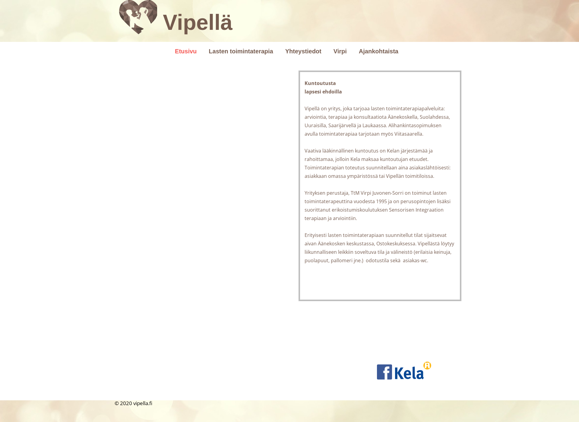 Screenshot for vipella.fi