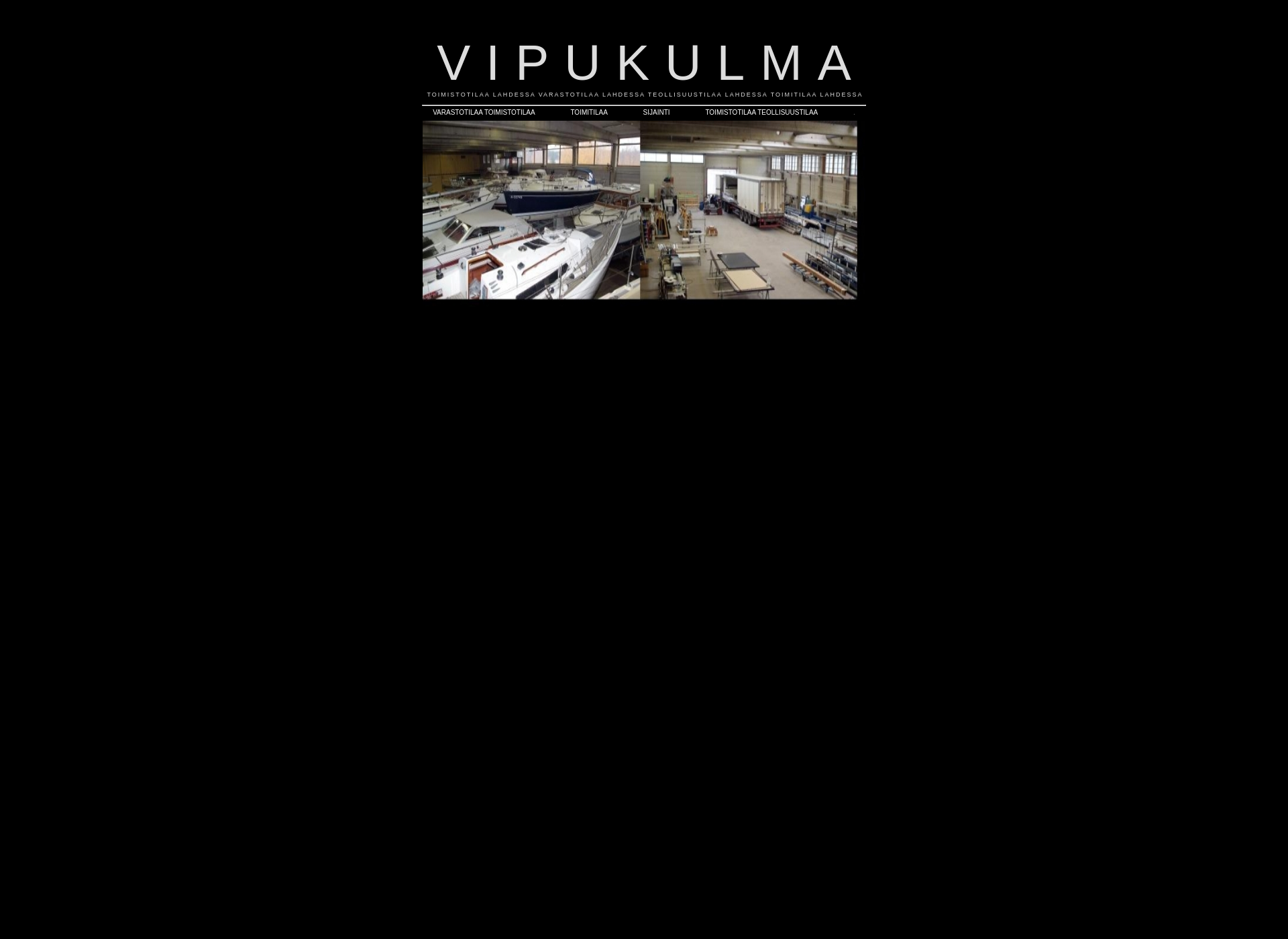 Skärmdump för vipukulma.fi
