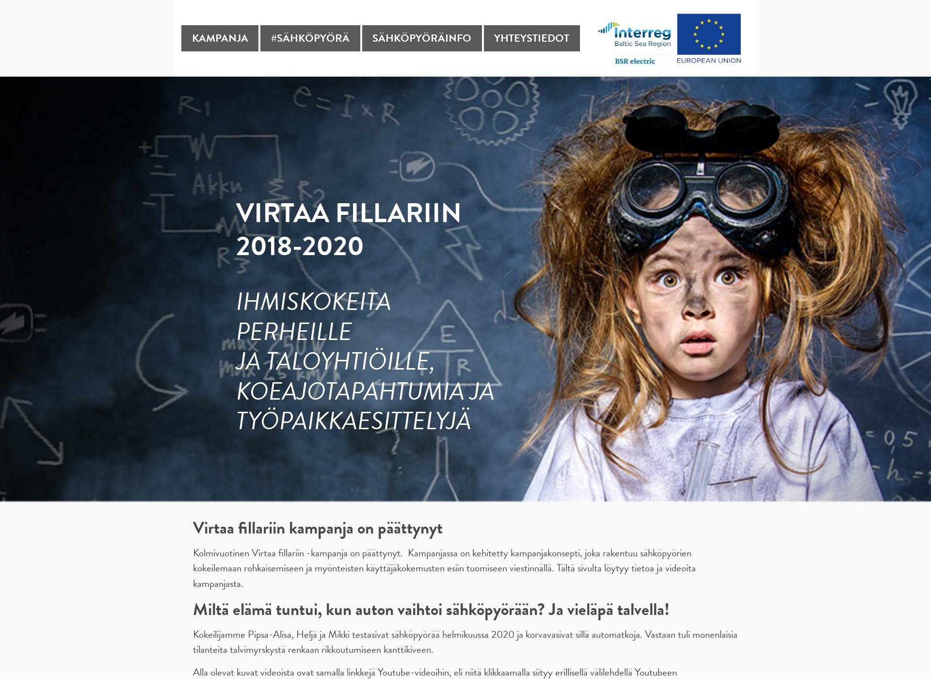 Screenshot for virtaafillariin.fi
