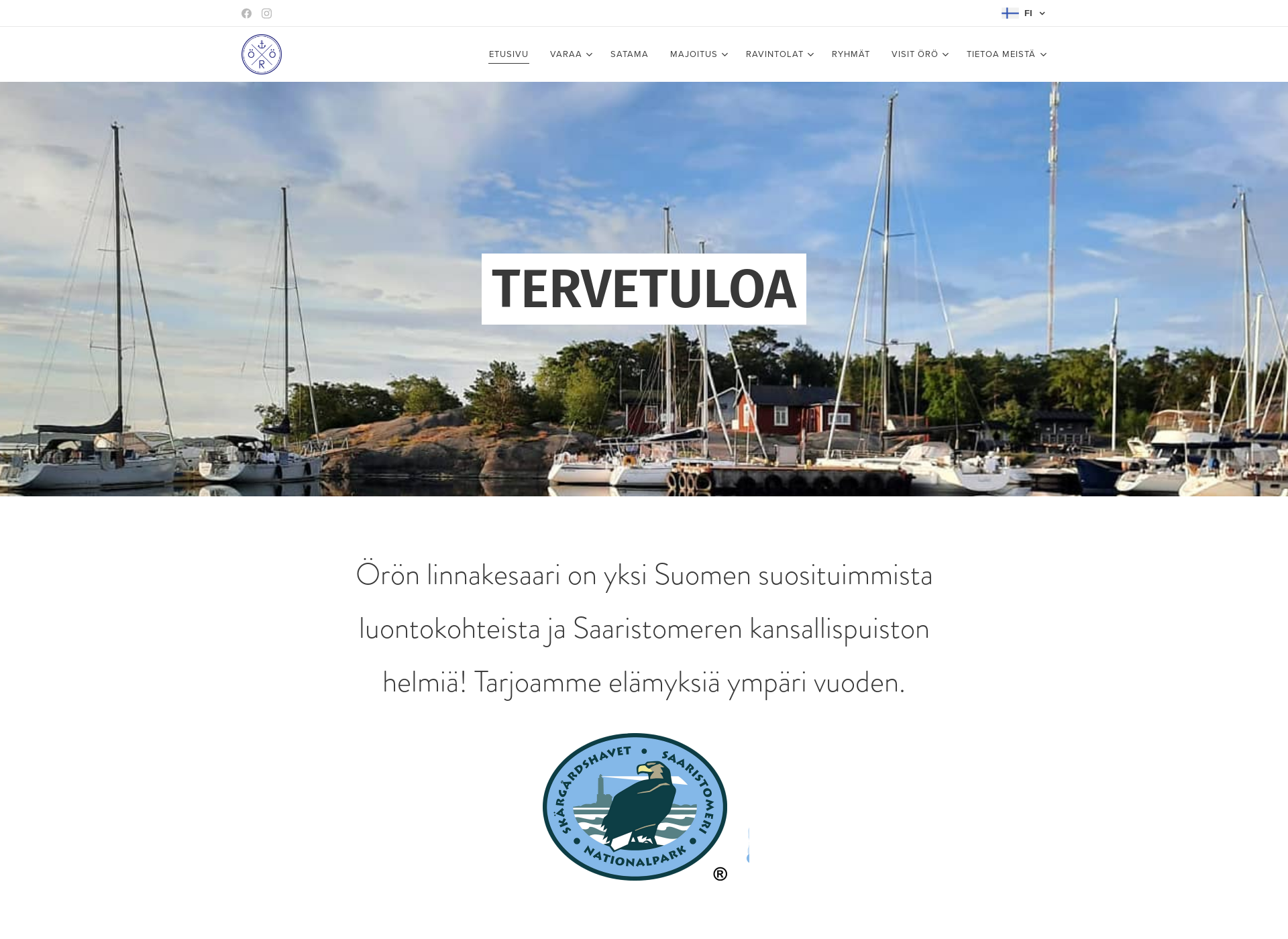 Screenshot for visitoro.fi