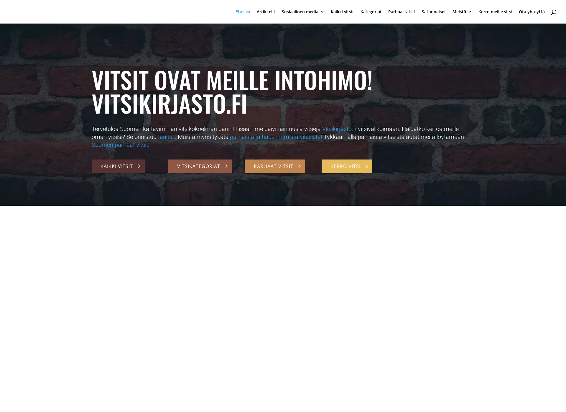 Screenshot for vitsikirjasto.fi