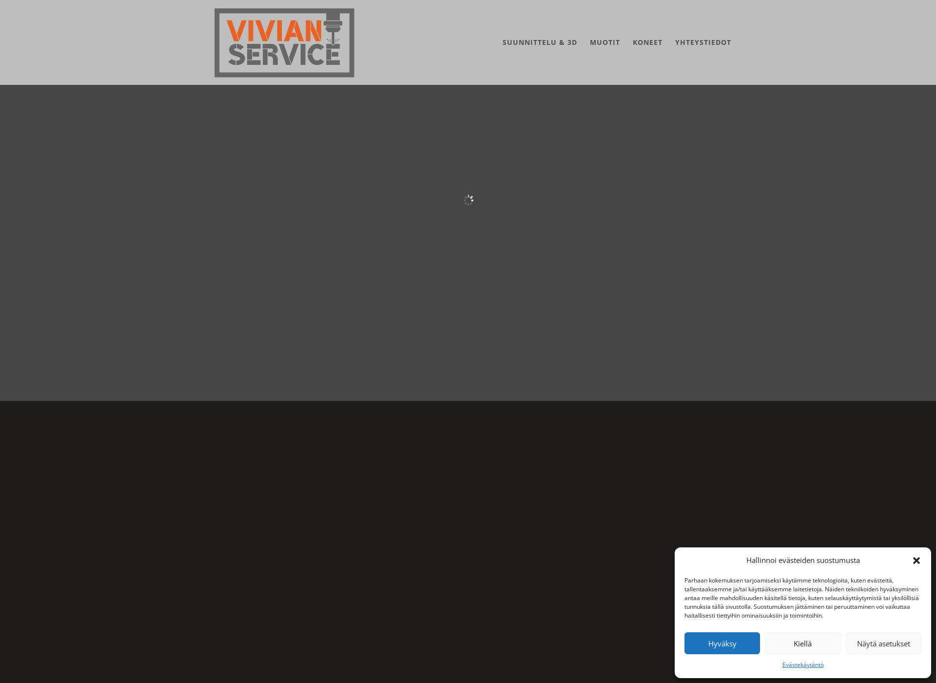 Skärmdump för vivianservice.fi
