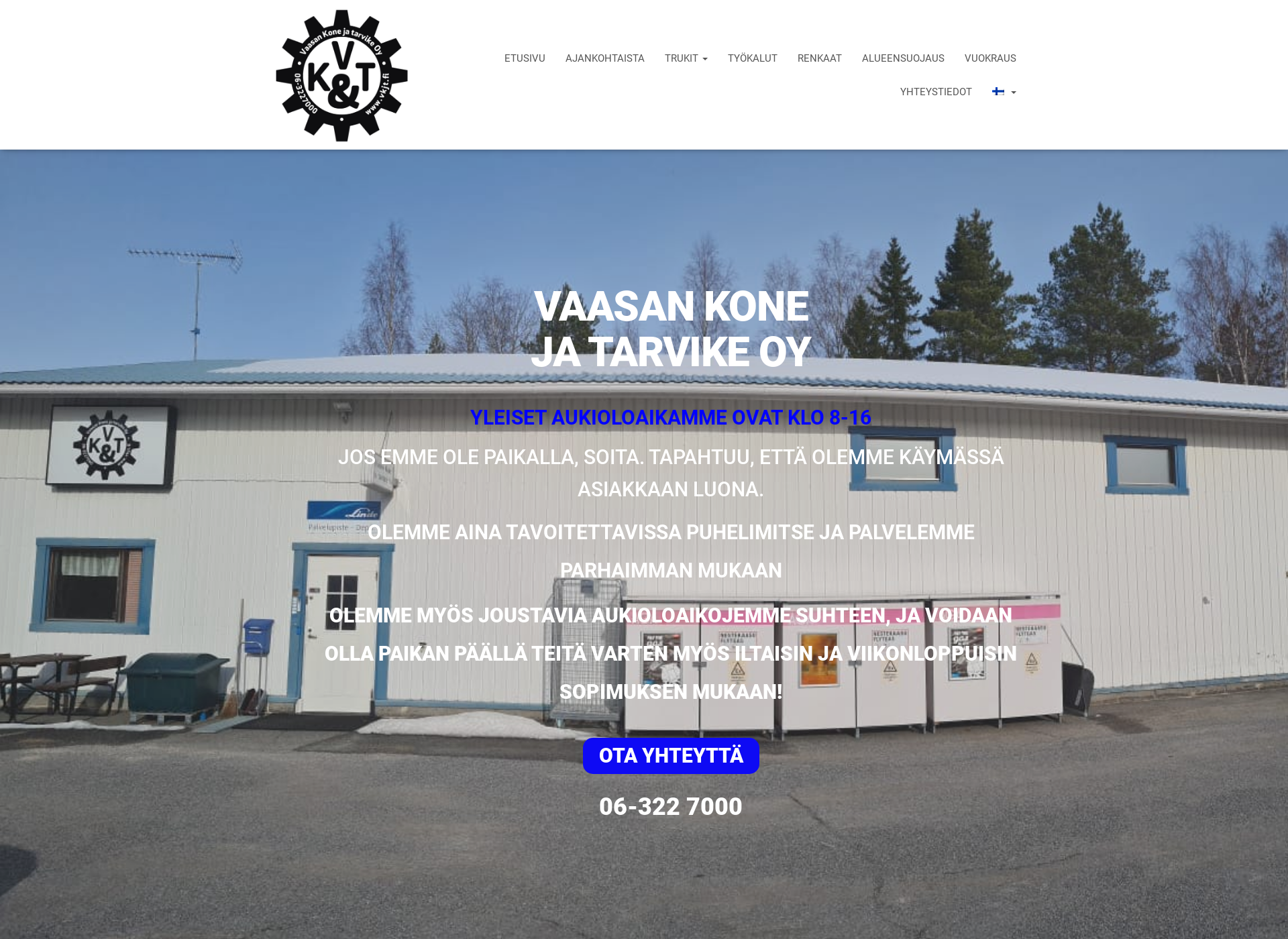 Screenshot for vkjt.fi