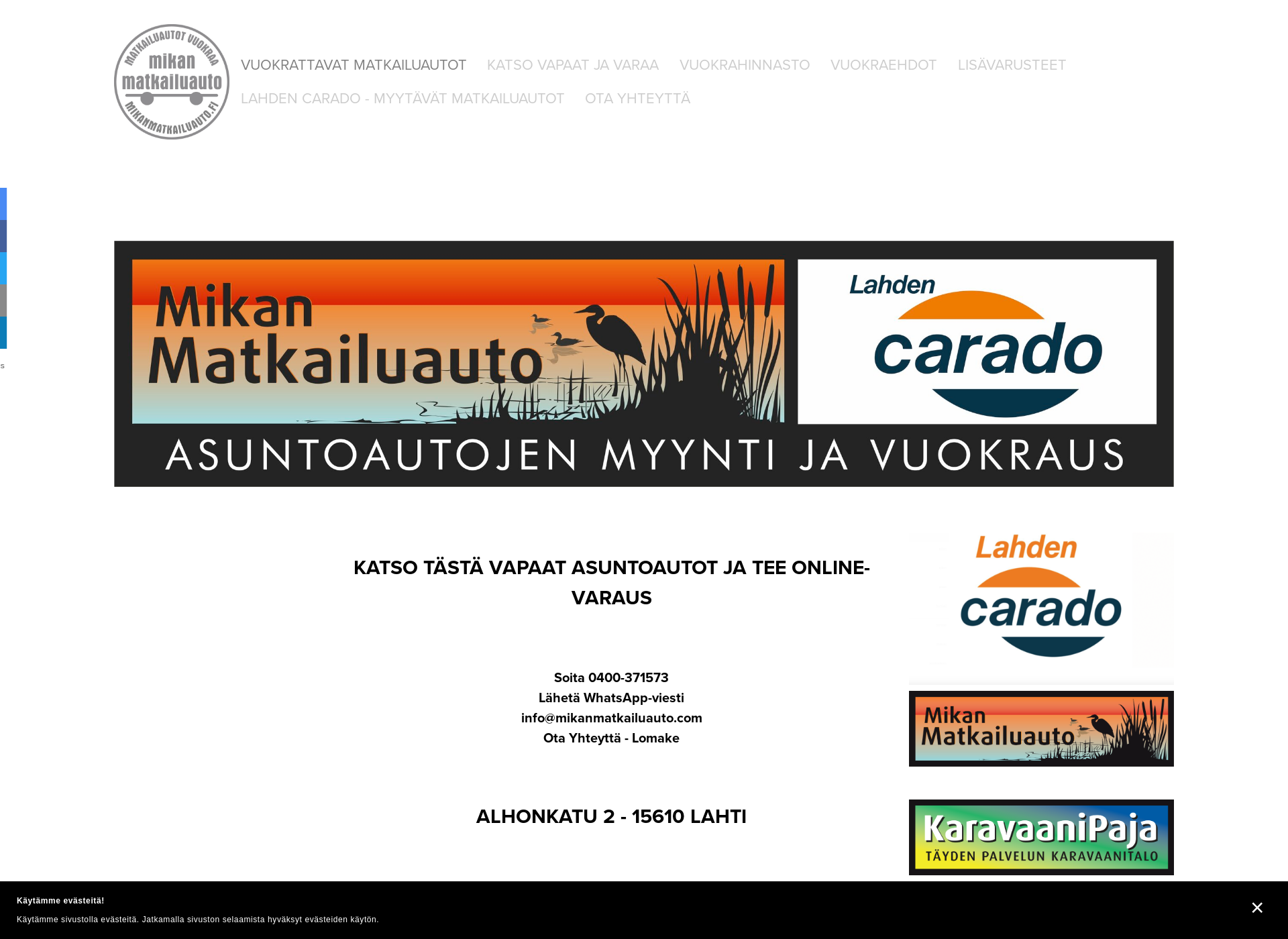 Screenshot for vl-koskelo.fi