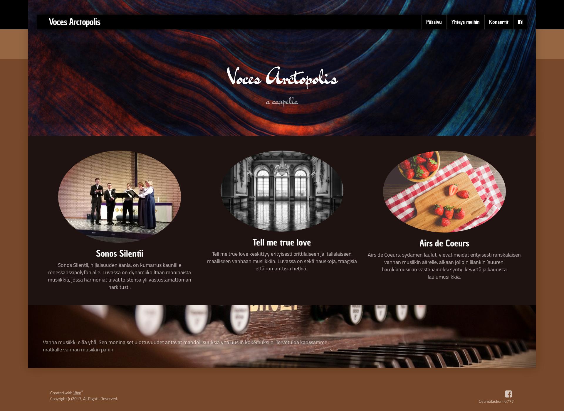 Screenshot for vocesarctopolii.fi