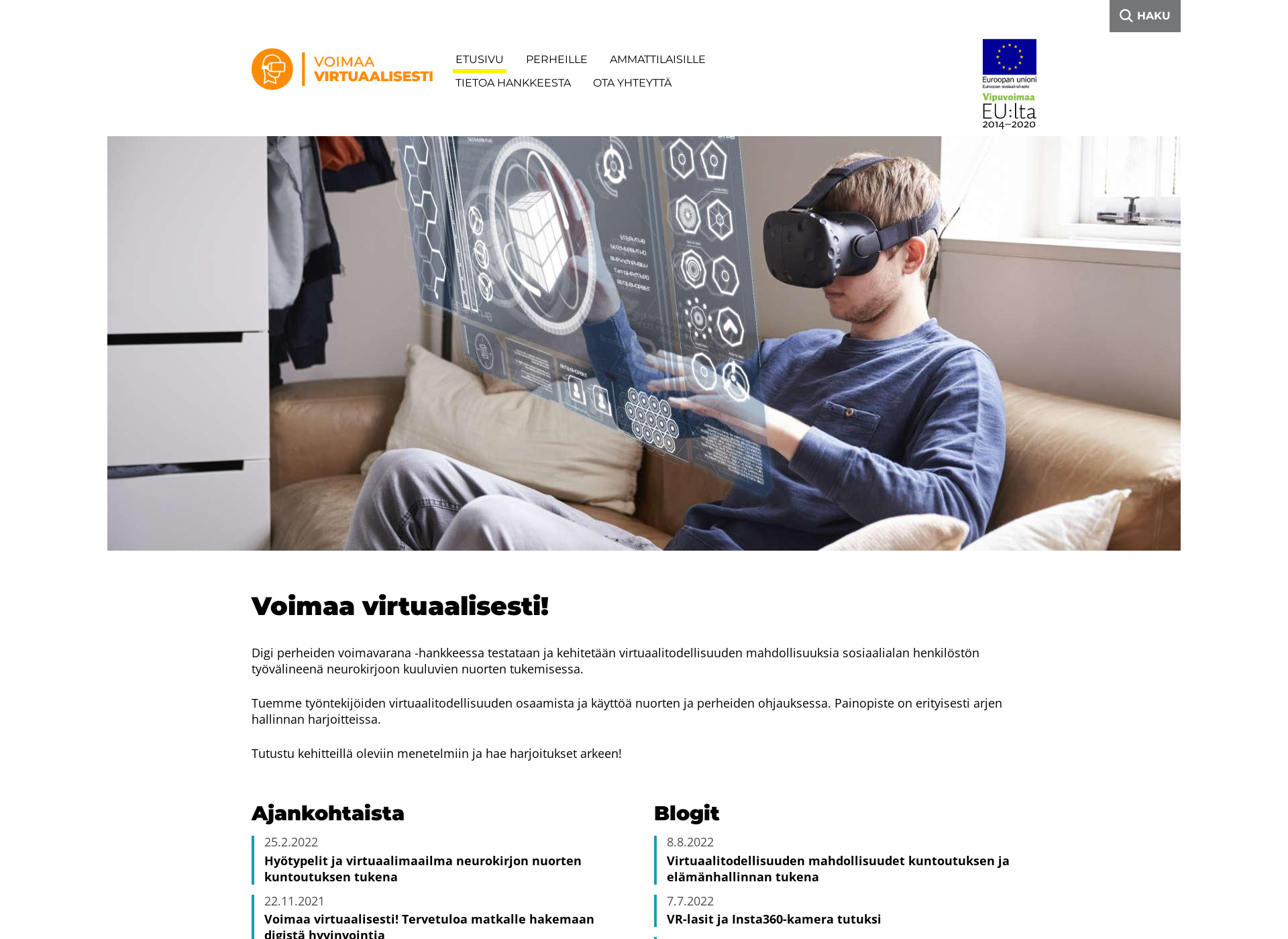 Screenshot for voimaavirtuaalisesti.fi