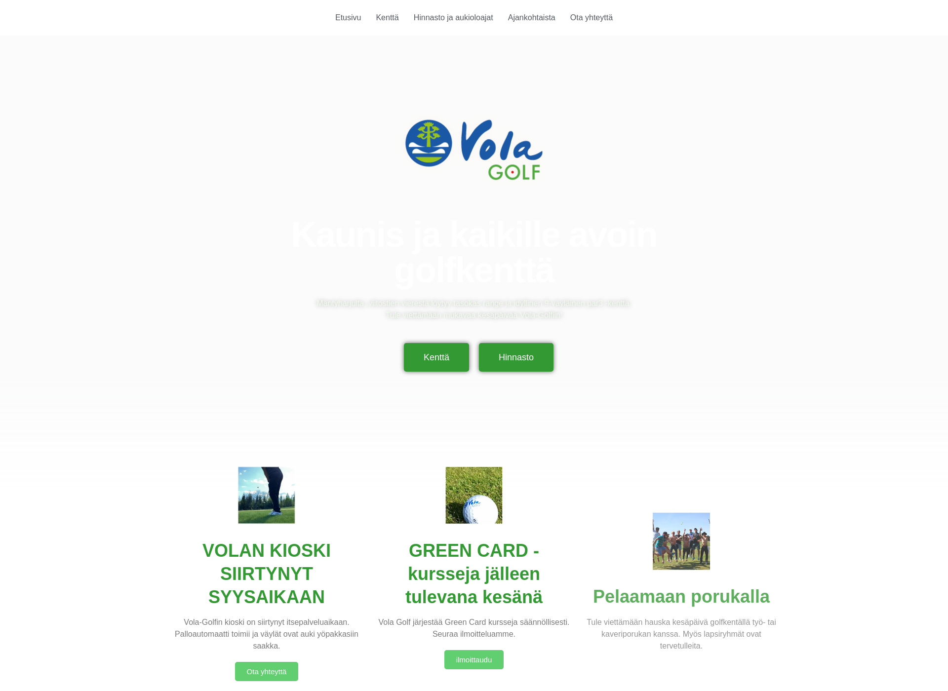 Screenshot for vola.fi
