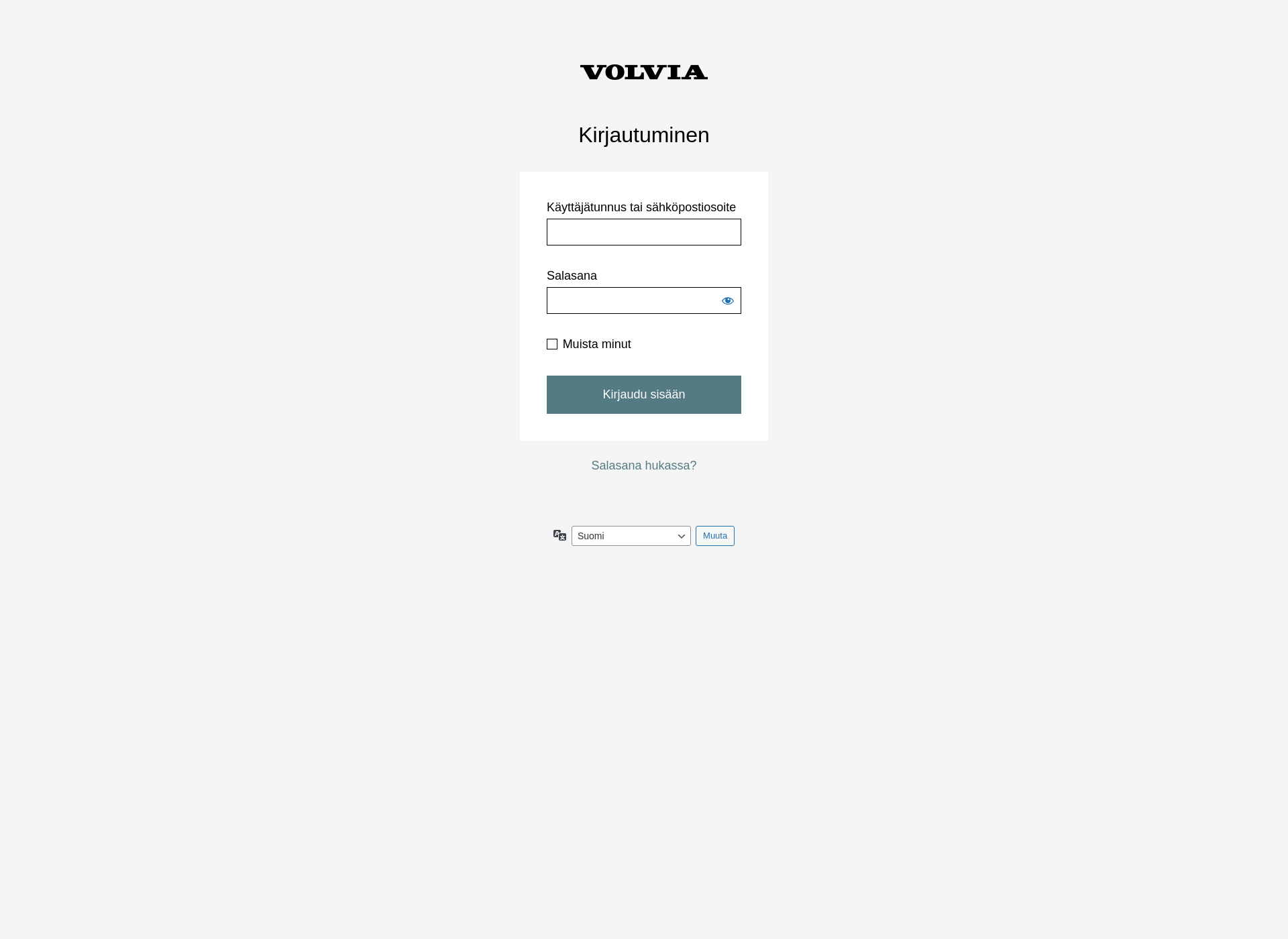 Screenshot for volviakisa.fi