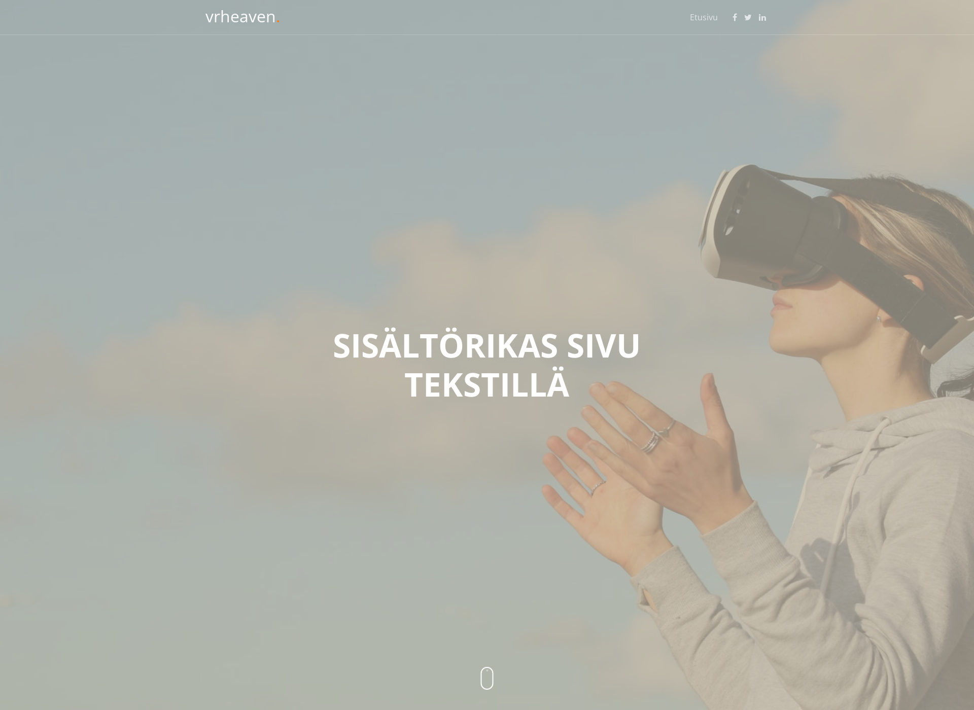 Screenshot for vrheaven.fi