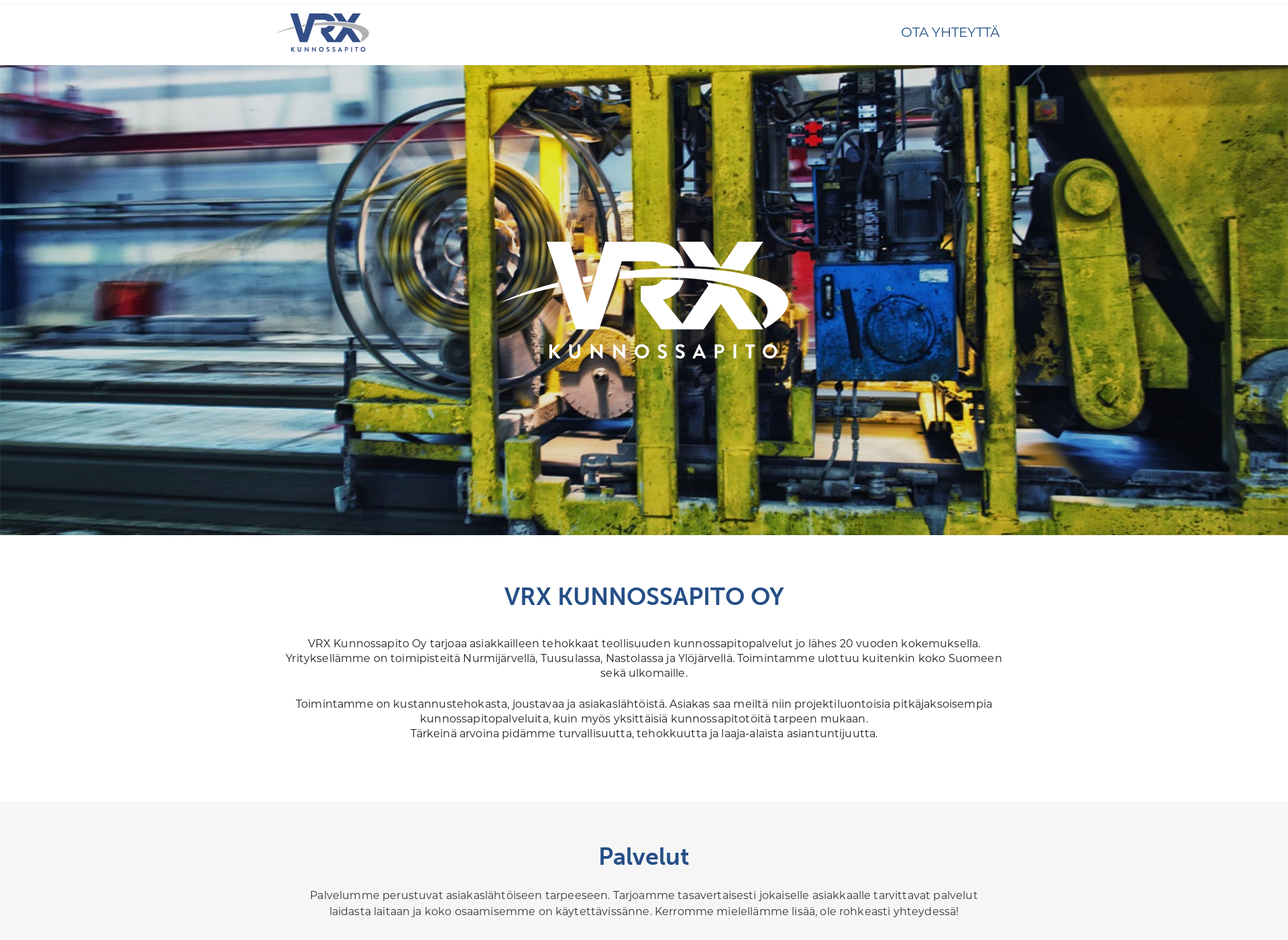 Screenshot for vrx.fi