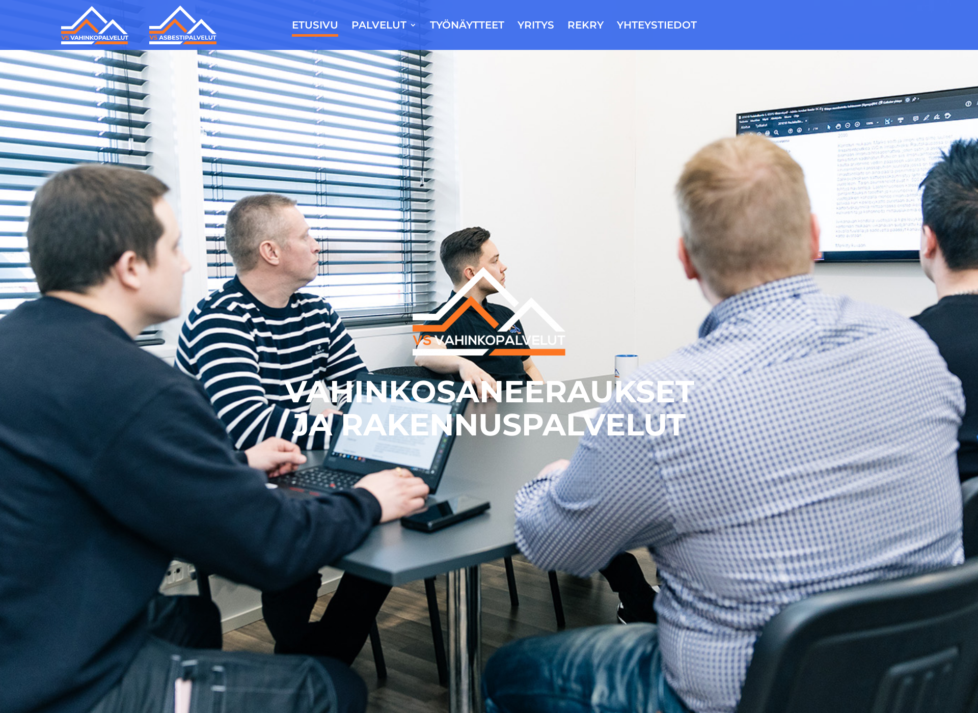 Screenshot for vs-vahinkopalvelut.fi
