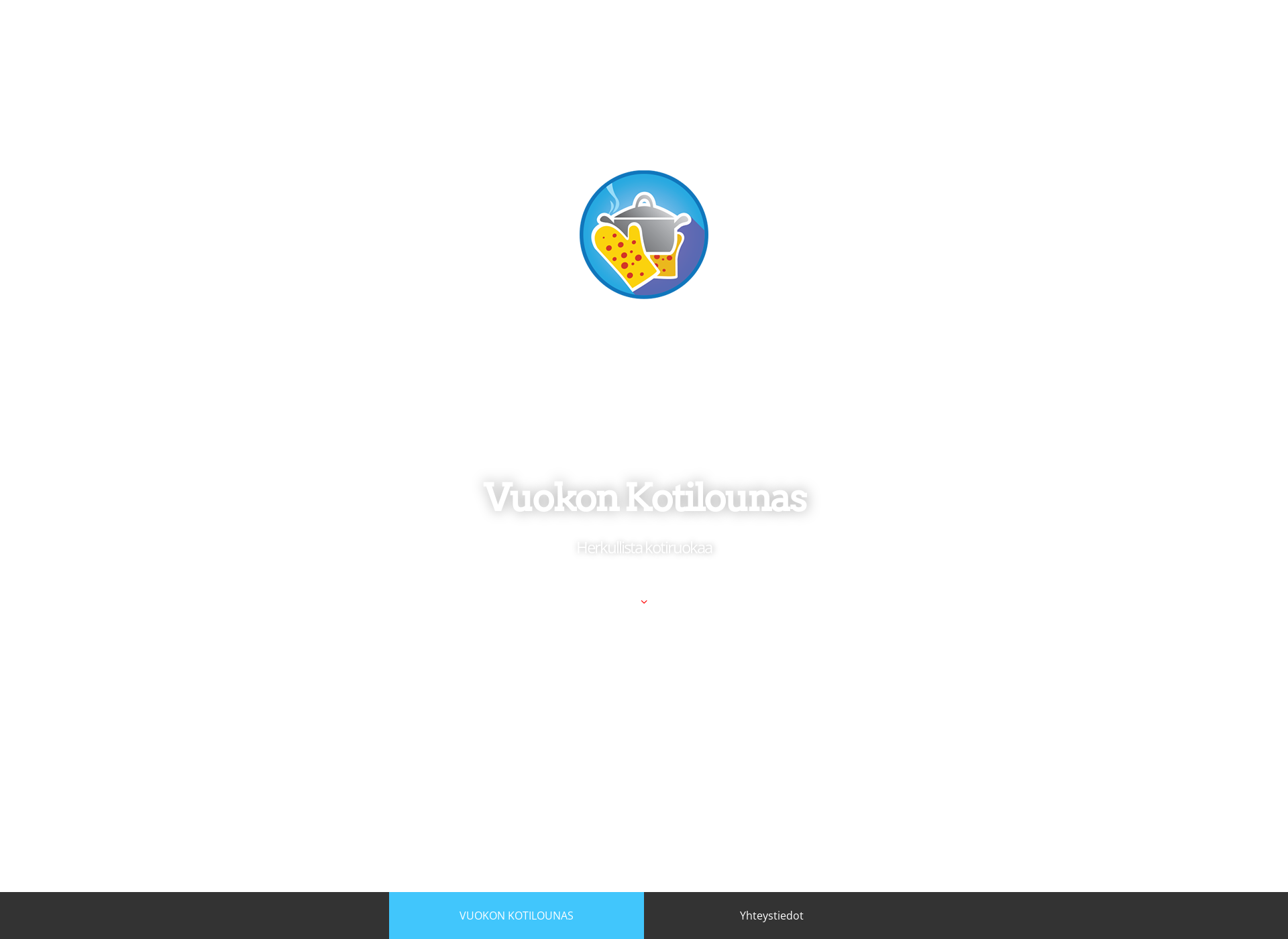 Skärmdump för vuokonkotilounas.fi