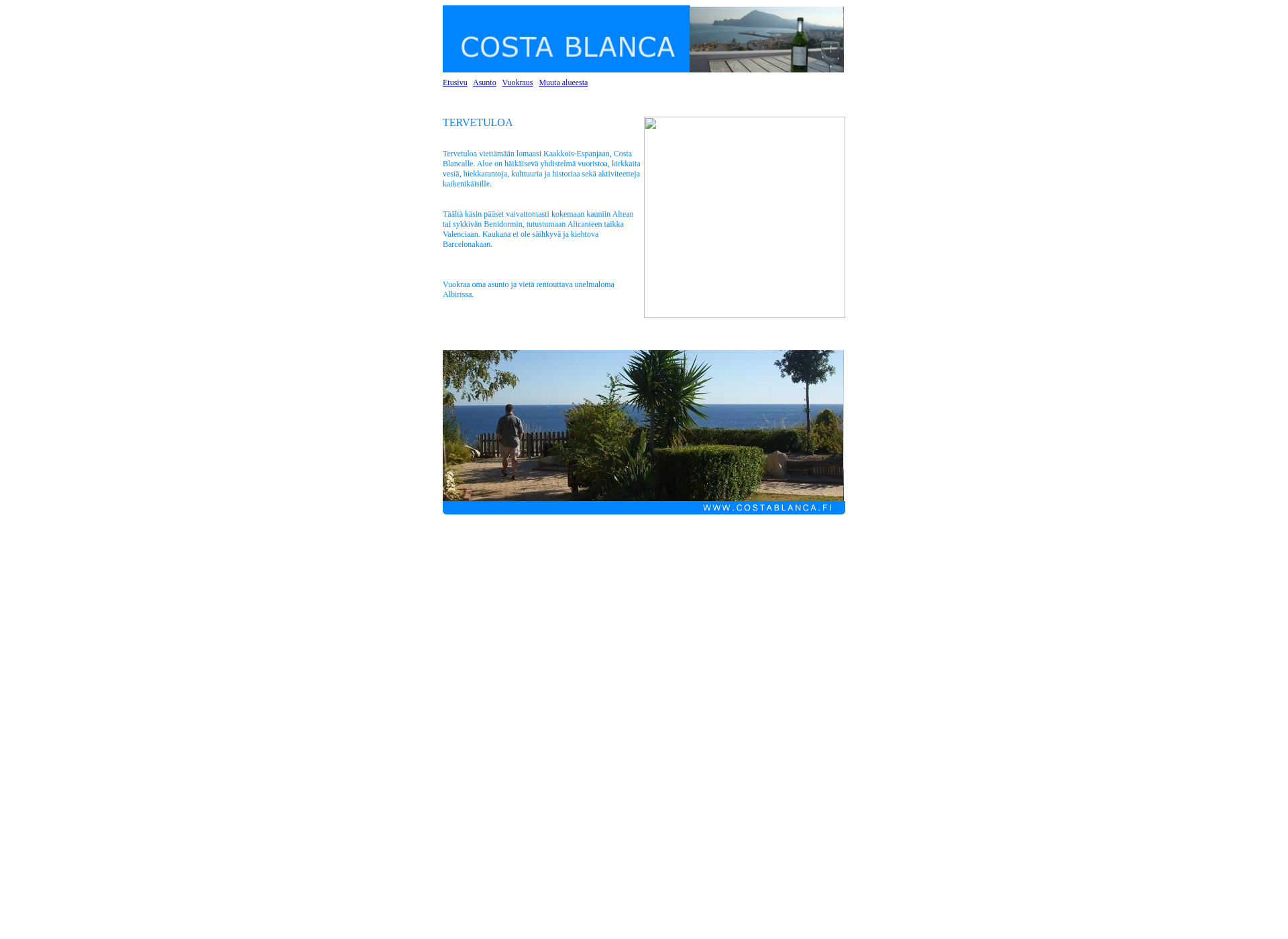 Screenshot for vuokraacostablanca.fi