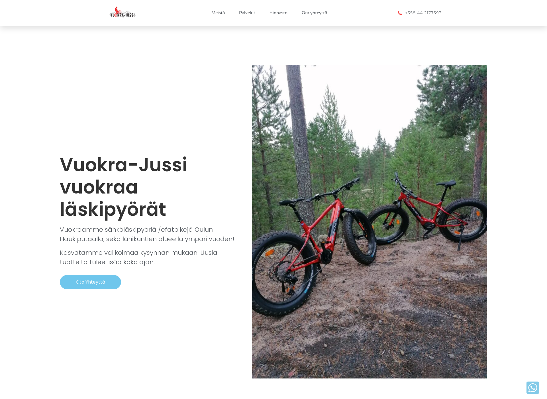 Screenshot for vuokrajussi.fi