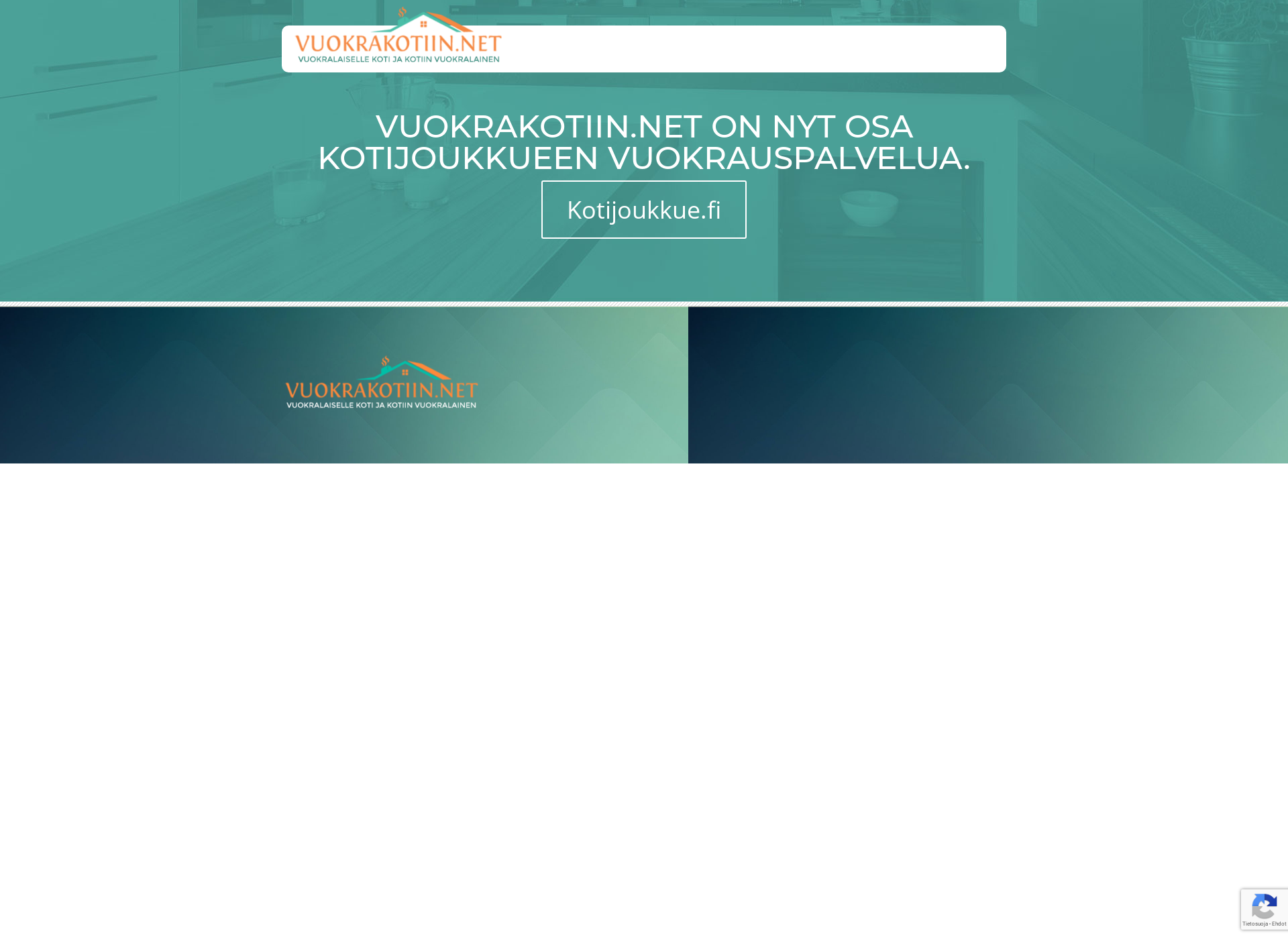 Skärmdump för vuokrakotiin.fi